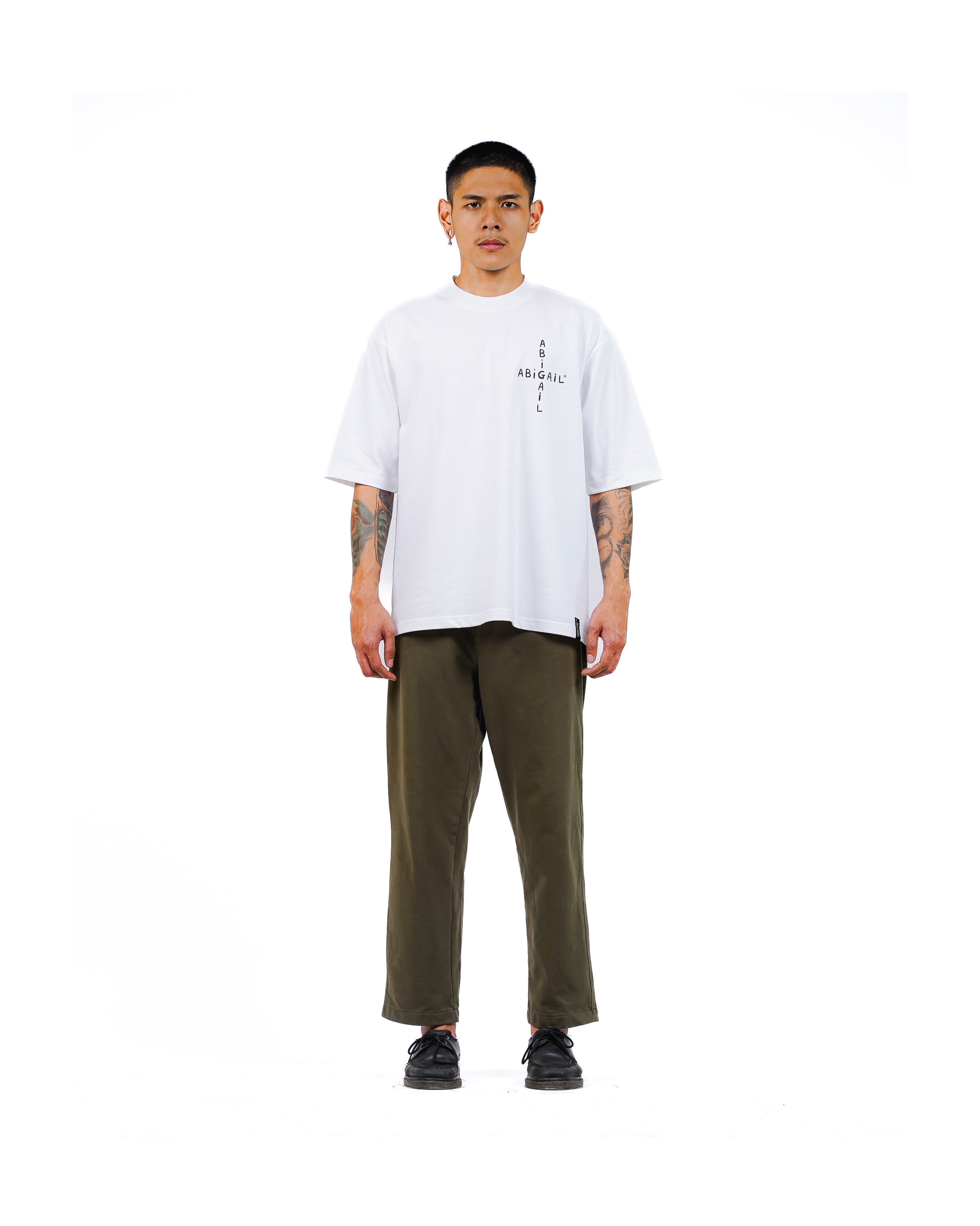 LEIGH WHITE - Oversized Shortsleeve T-Shirt