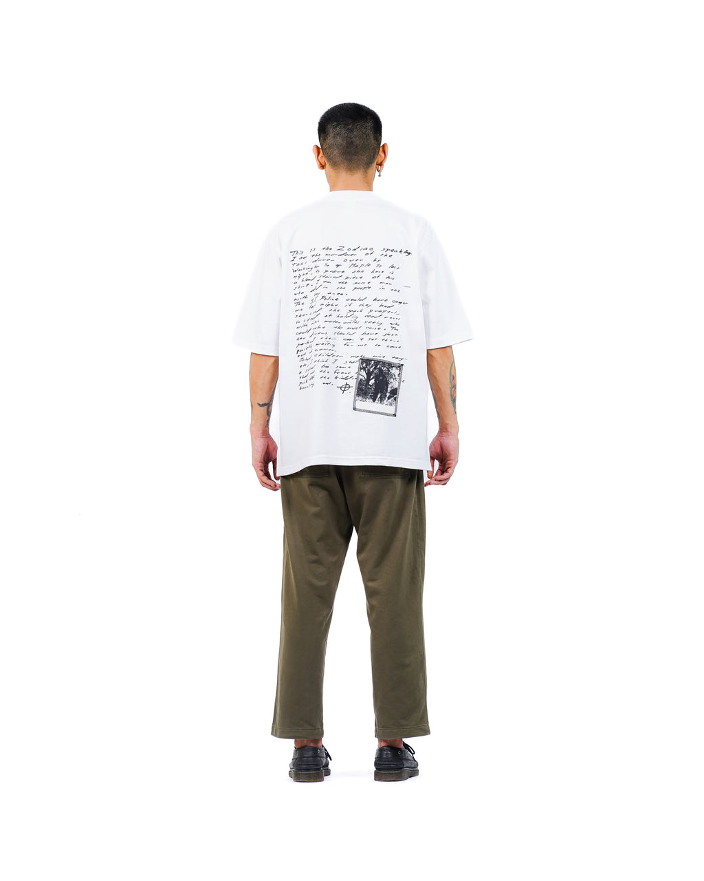 LEIGH WHITE - Oversized Shortsleeve T-Shirt