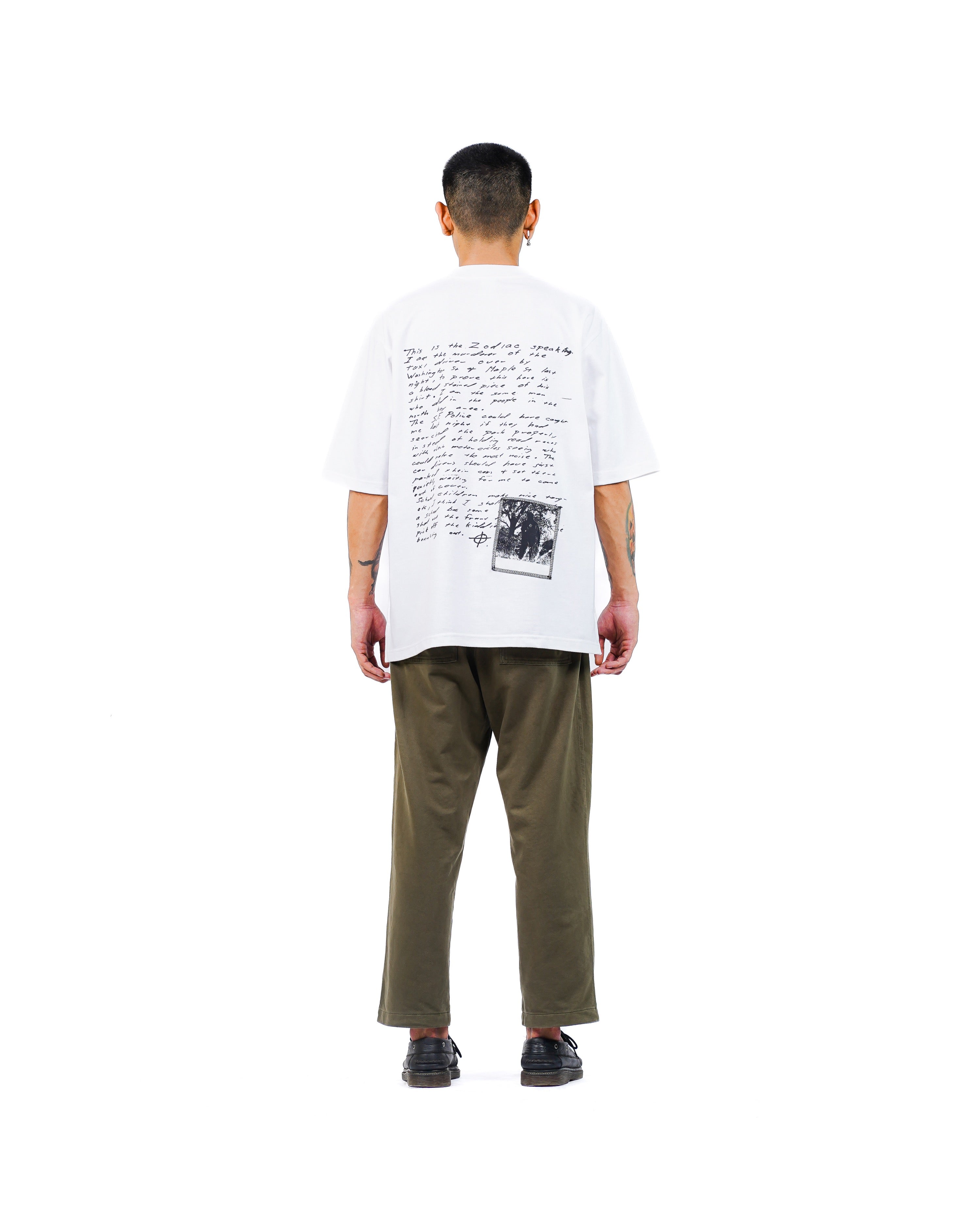 LEIGH WHITE - Oversized Shortsleeve T-Shirt