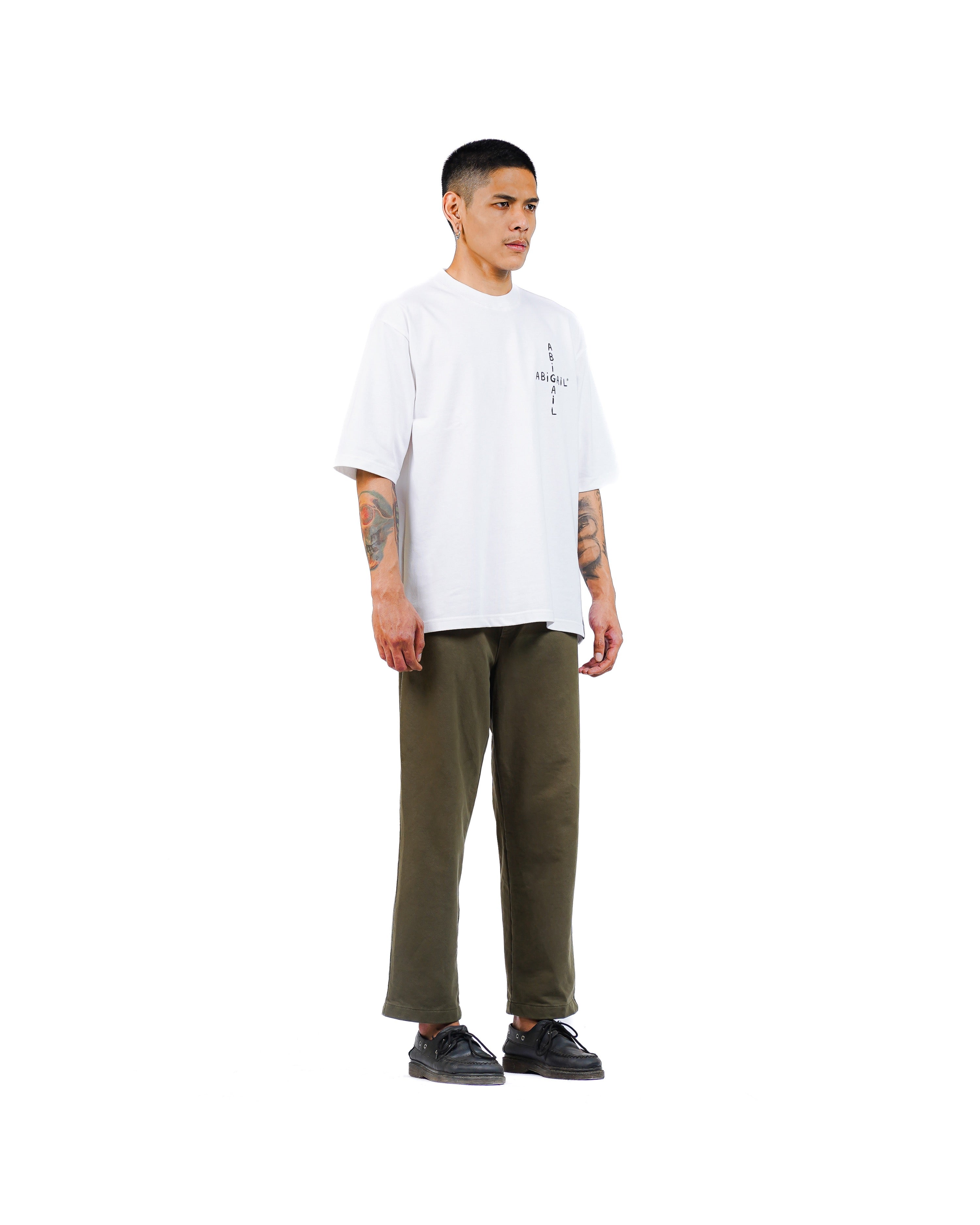 LEIGH WHITE - Oversized Shortsleeve T-Shirt