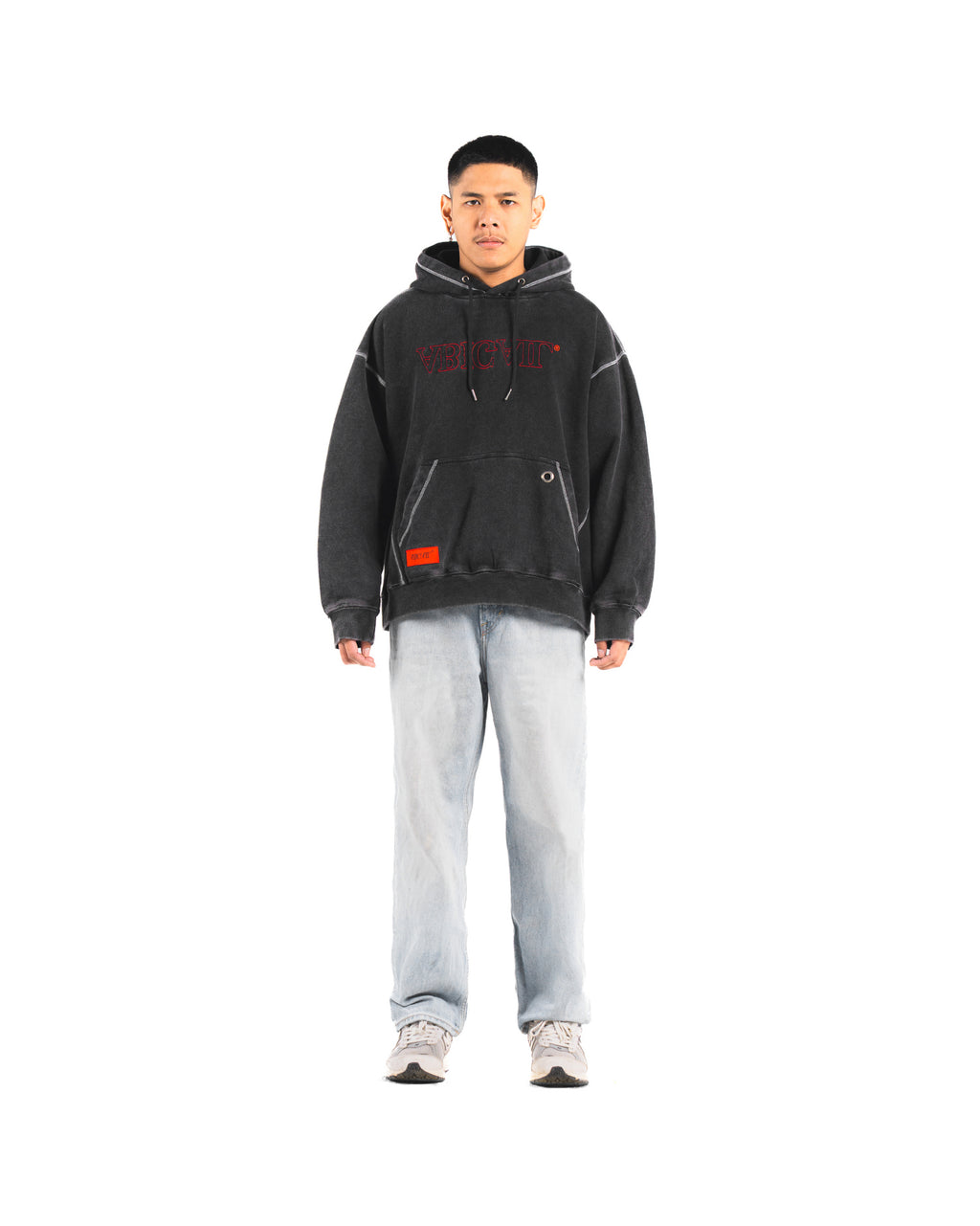 HEATHER - Boxy Hoodie