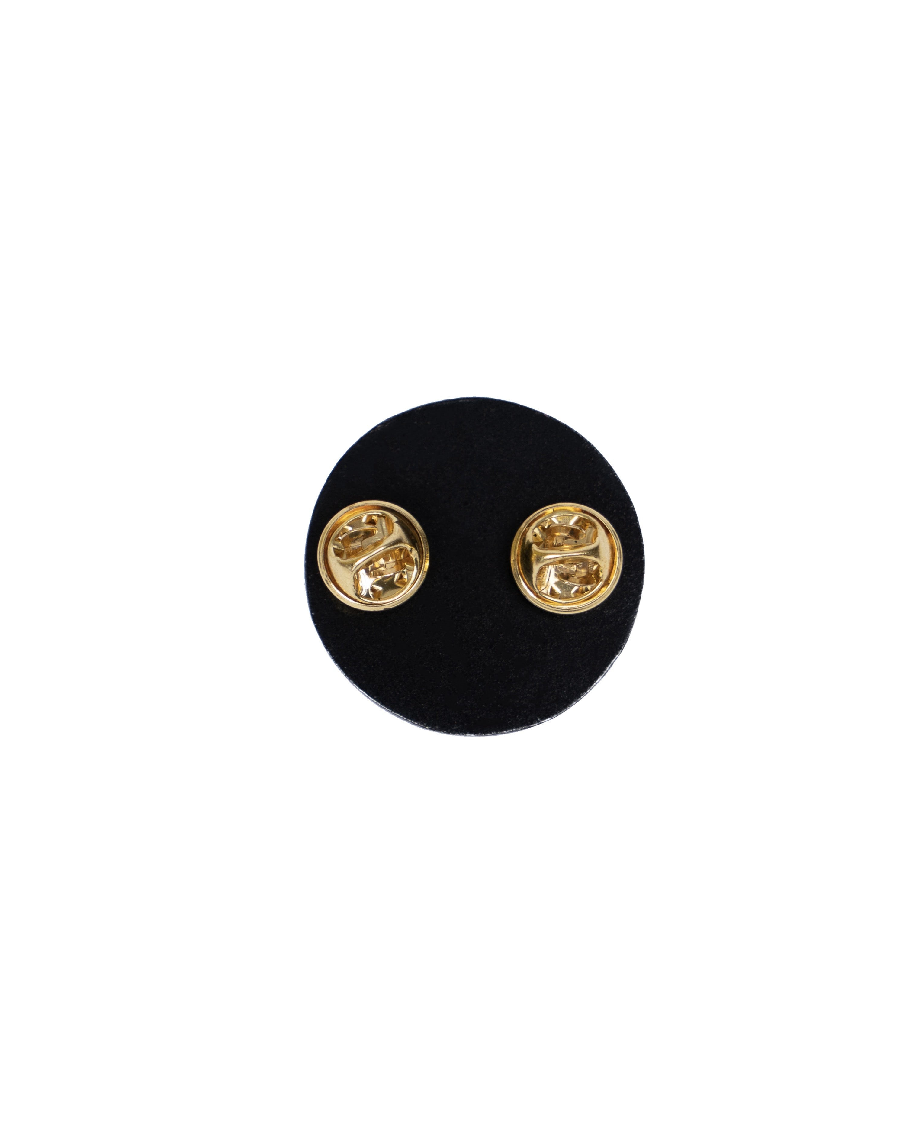 ROUND BLACK - Enamel Pin