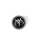 ROUND BLACK - Enamel Pin