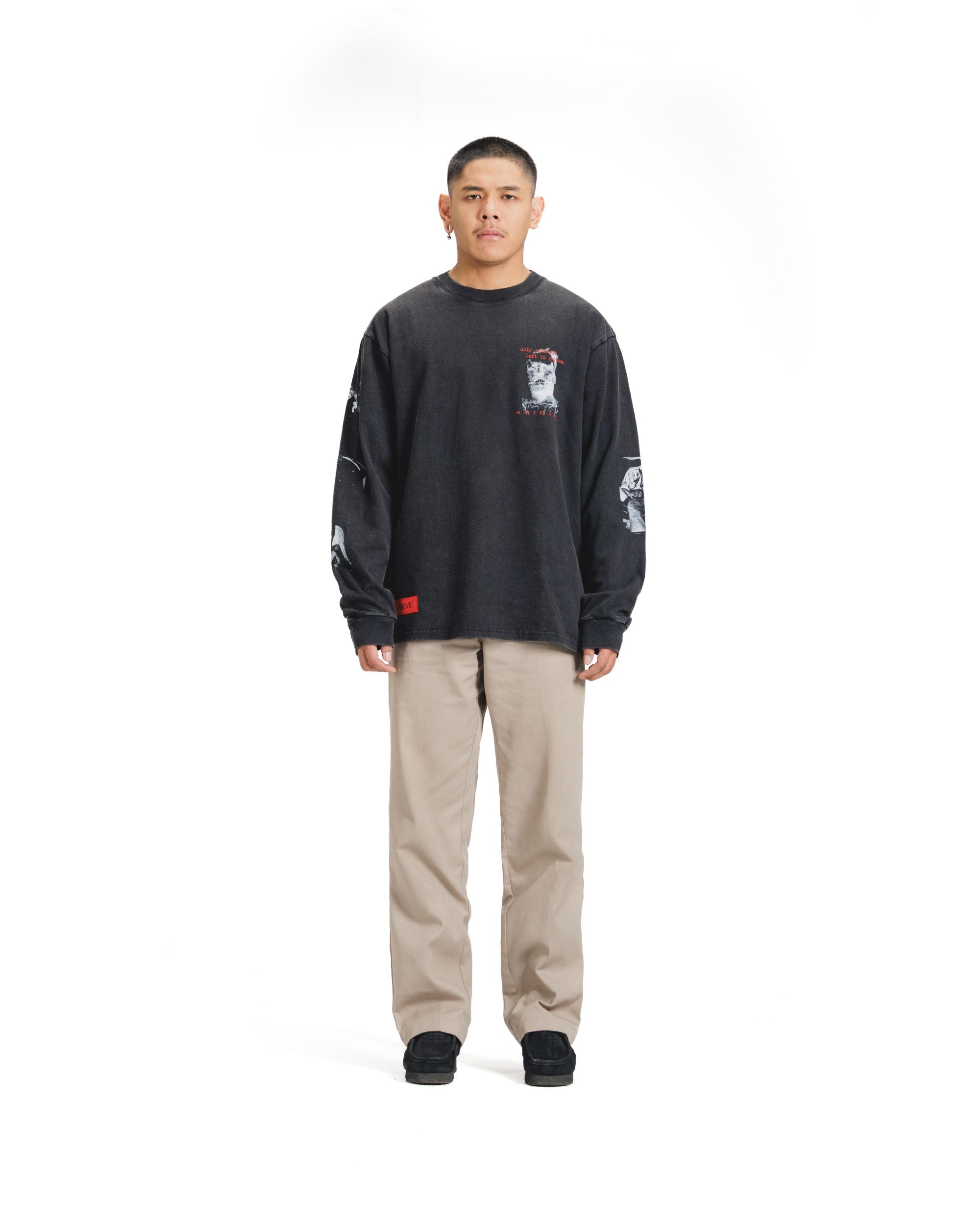 GRIEF LS - Oversized Longsleeve T-Shirt
