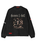 ABIGAIL X VICIOUS PAIN - ASCENSION Oversized Longsleeve T-Shirt