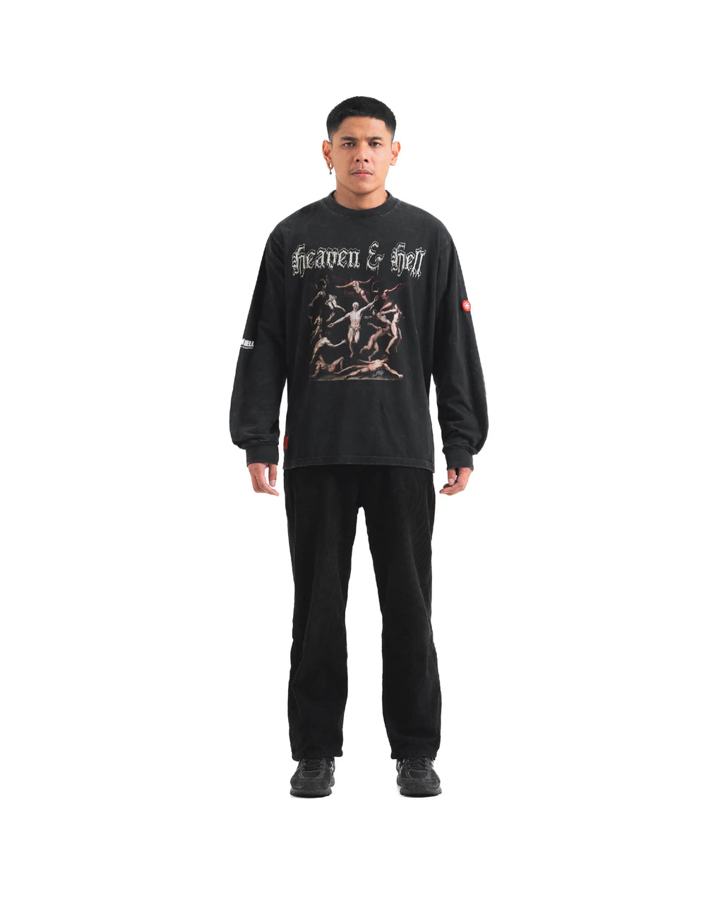 ABIGAIL X VICIOUS PAIN - ASCENSION Oversized Longsleeve T-Shirt