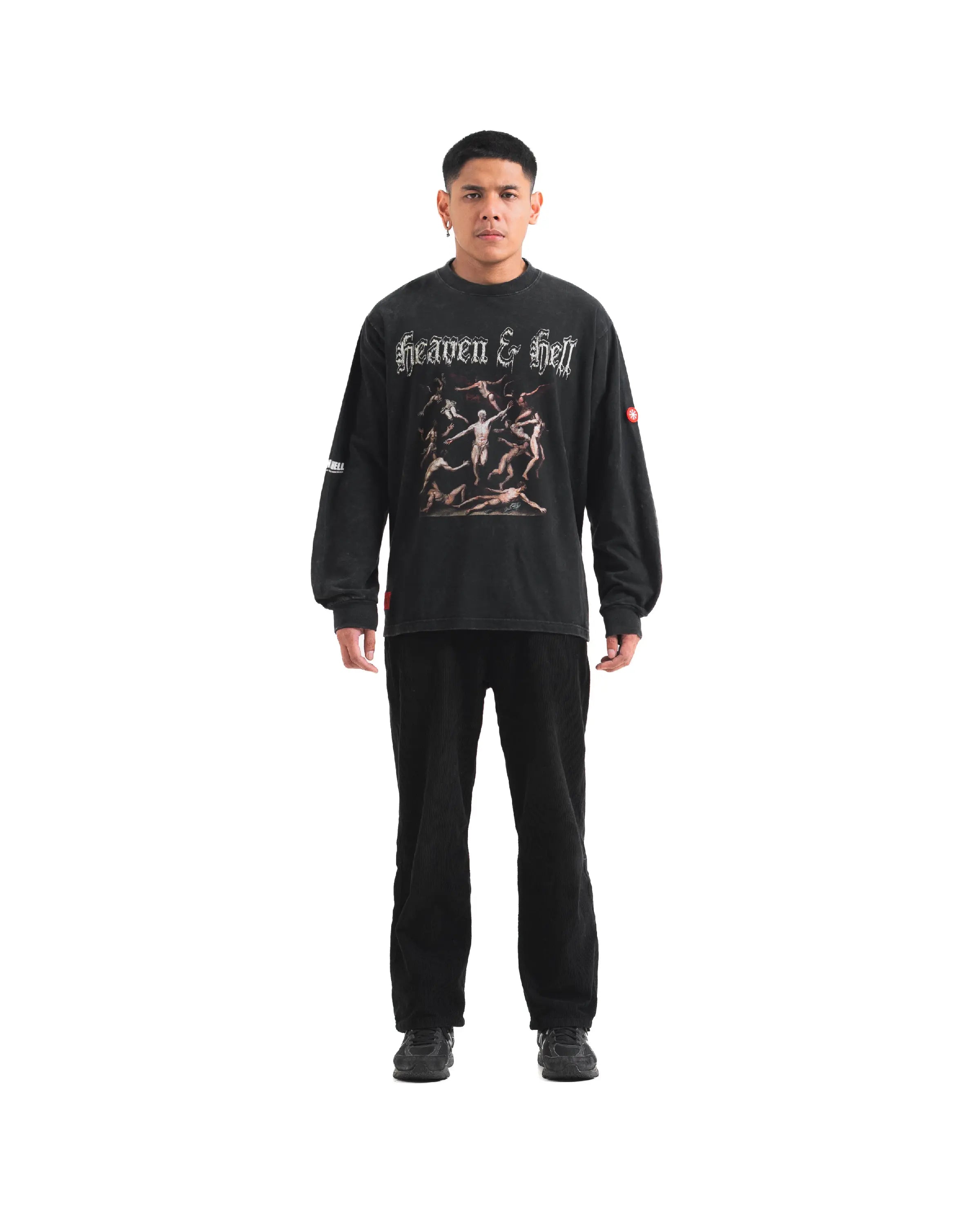 ABIGAIL X VICIOUS PAIN - ASCENSION Oversized Longsleeve T-Shirt