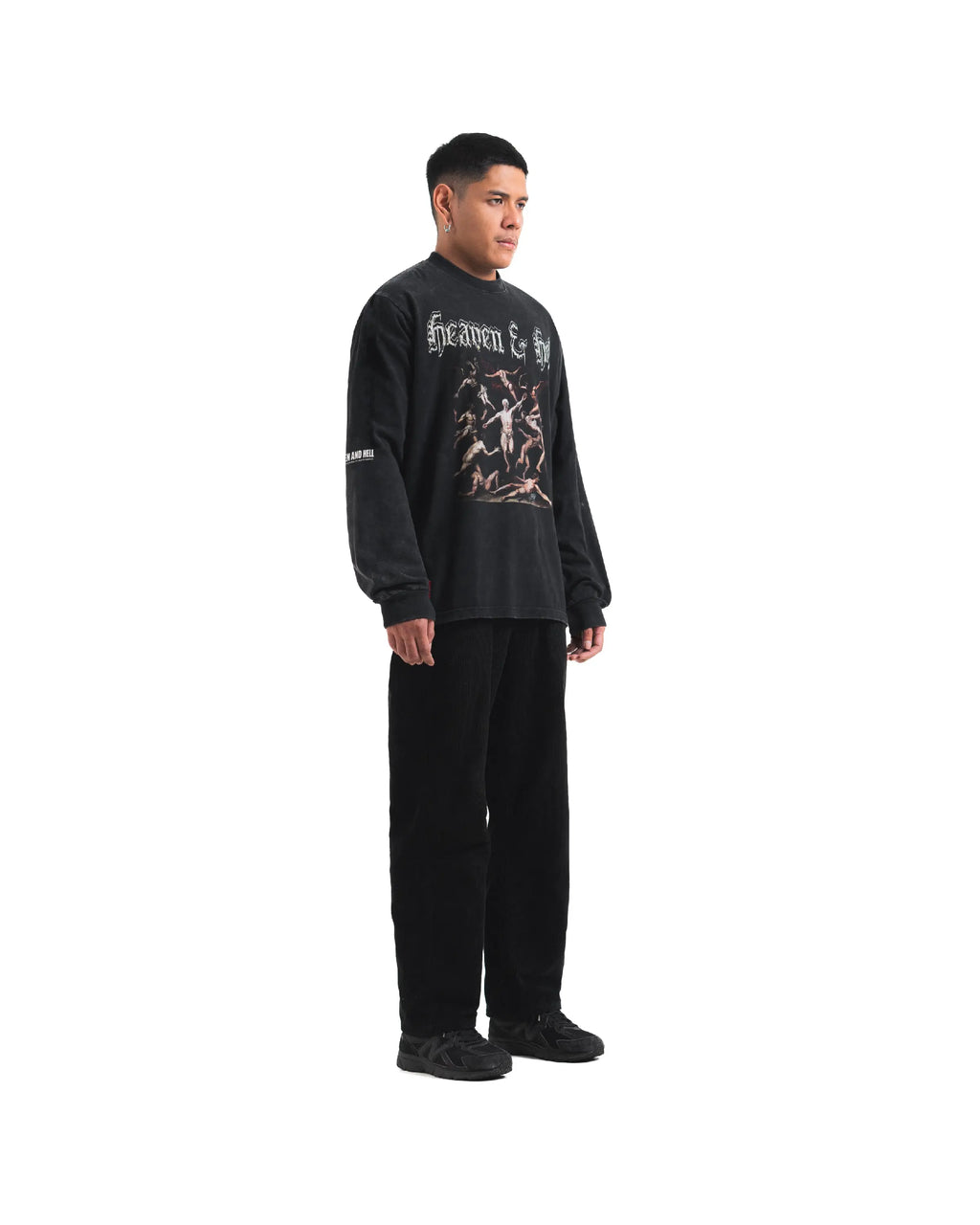 ABIGAIL X VICIOUS PAIN - ASCENSION Oversized Longsleeve T-Shirt