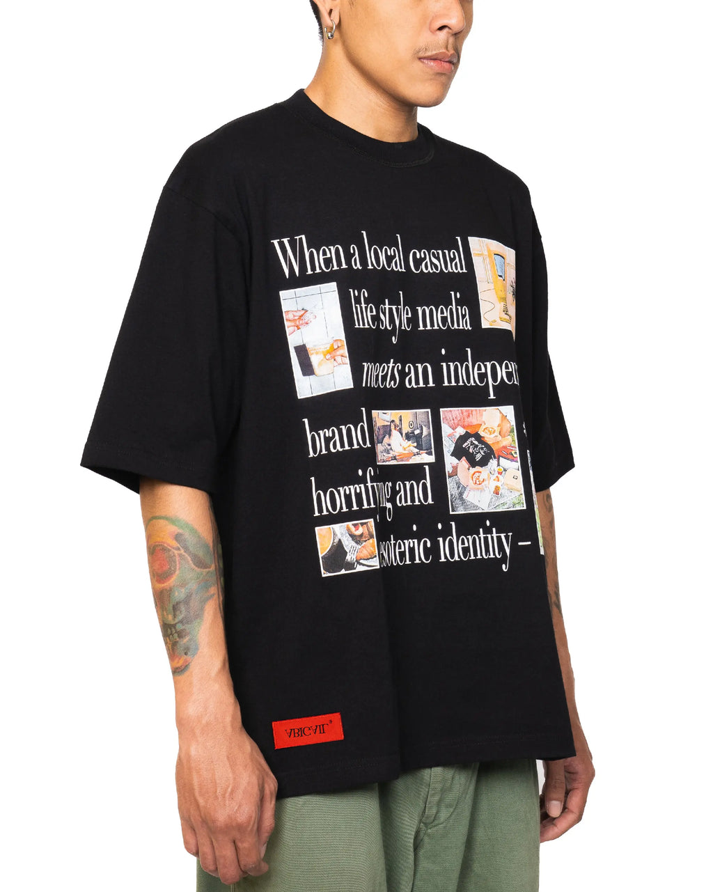 AXK BLACK - Oversized Shortsleeve T-Shirt