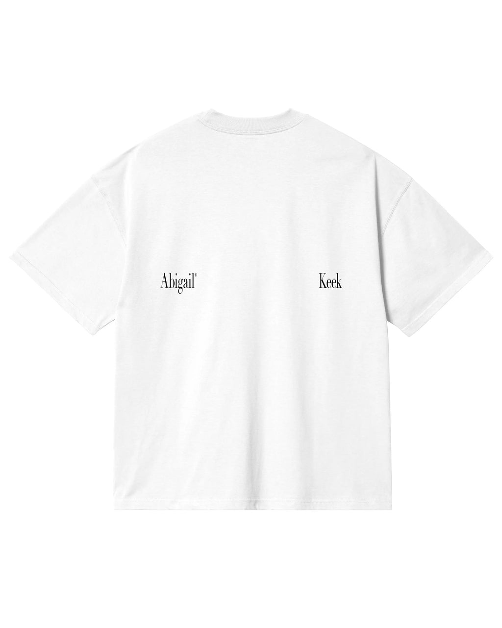 AXK WHITE - Oversized Shortsleeve T-Shirt