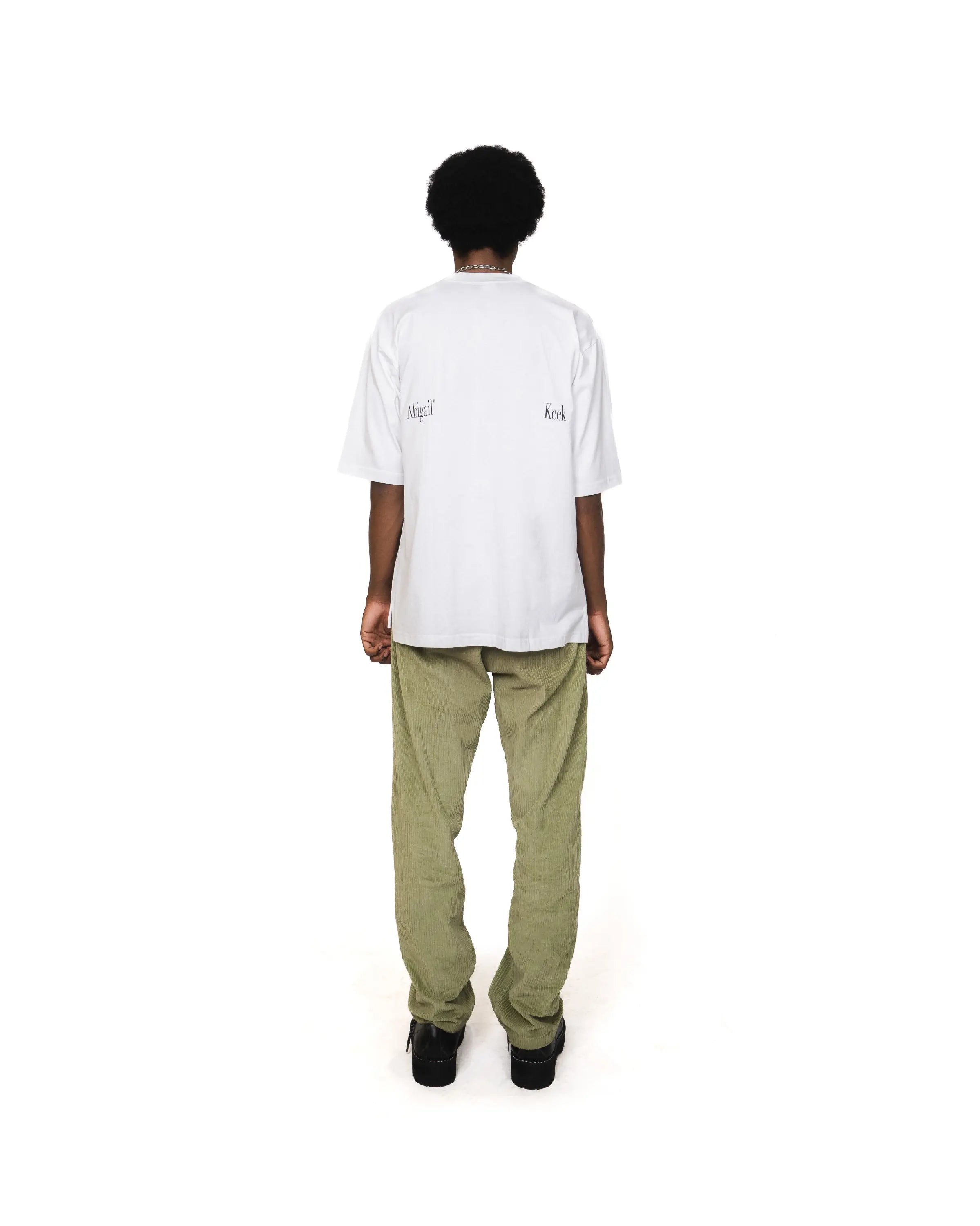 AXK WHITE - Oversized Shortsleeve T-Shirt