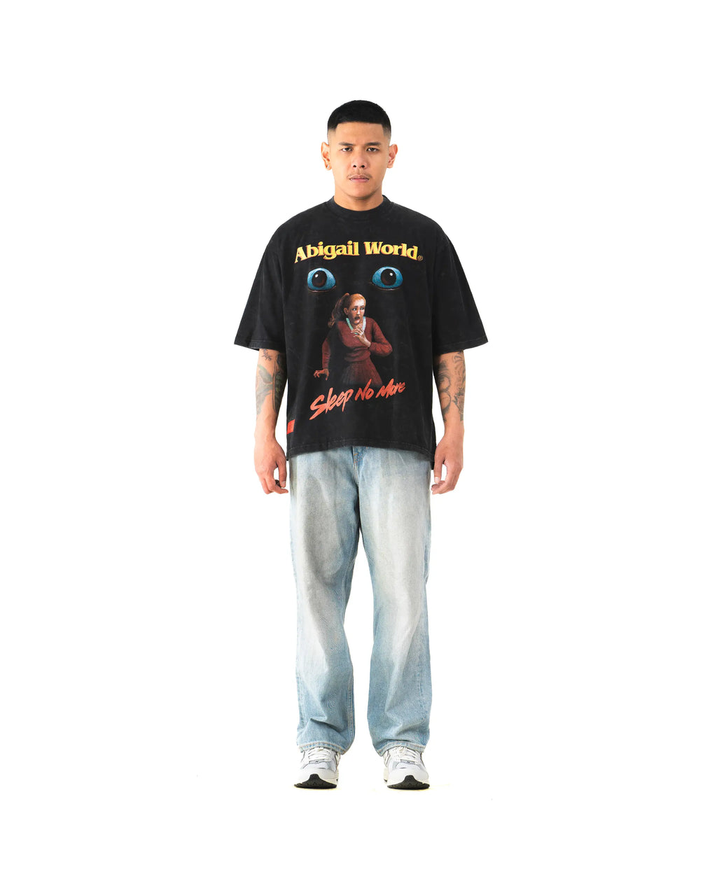 CAMPBELL - Oversized Shortsleeve T-Shirt