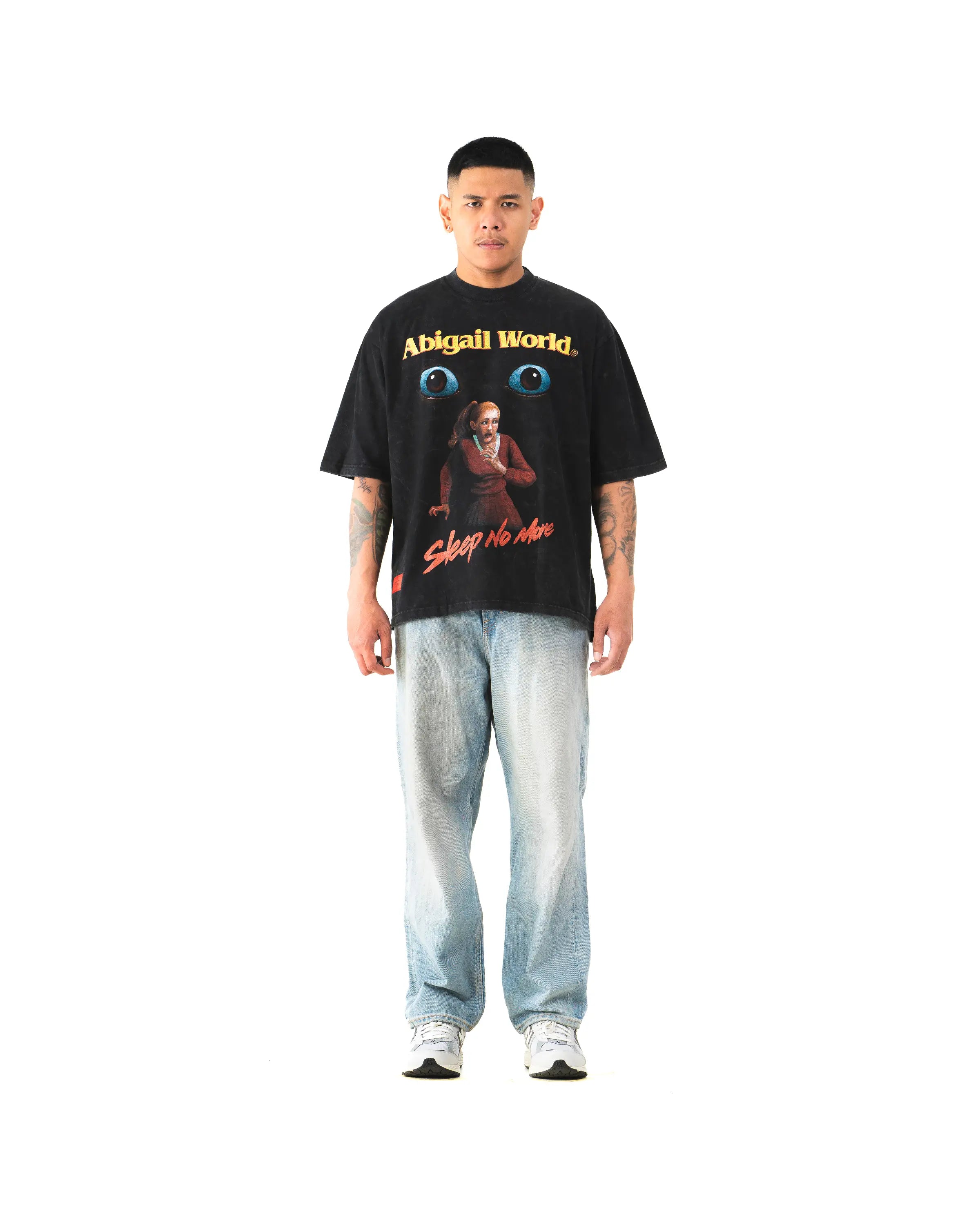 CAMPBELL - Oversized Shortsleeve T-Shirt