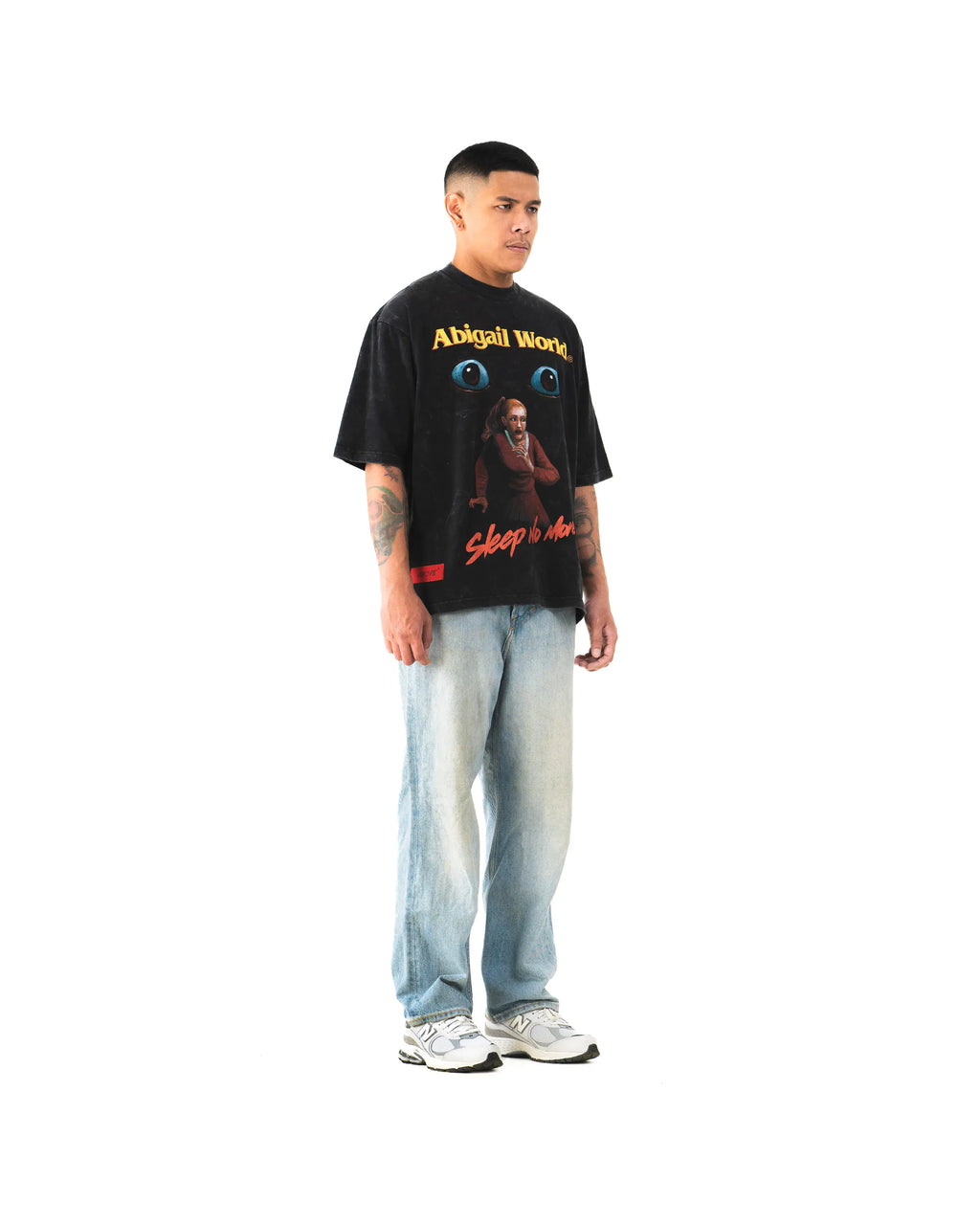 CAMPBELL - Oversized Shortsleeve T-Shirt