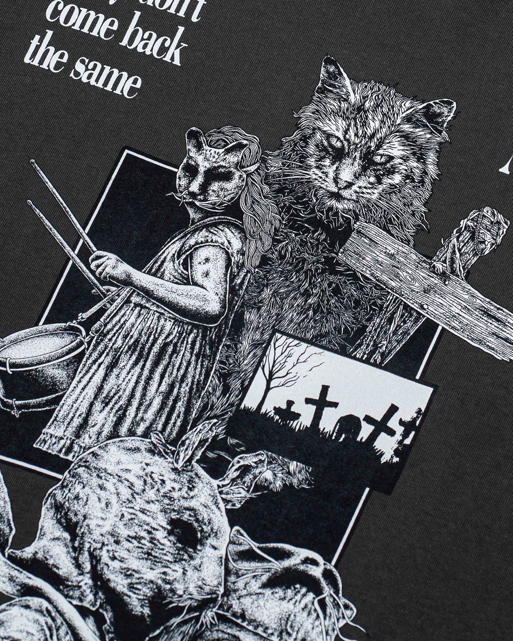 CHURCH - Oversized Shortsleeve T-Shirt