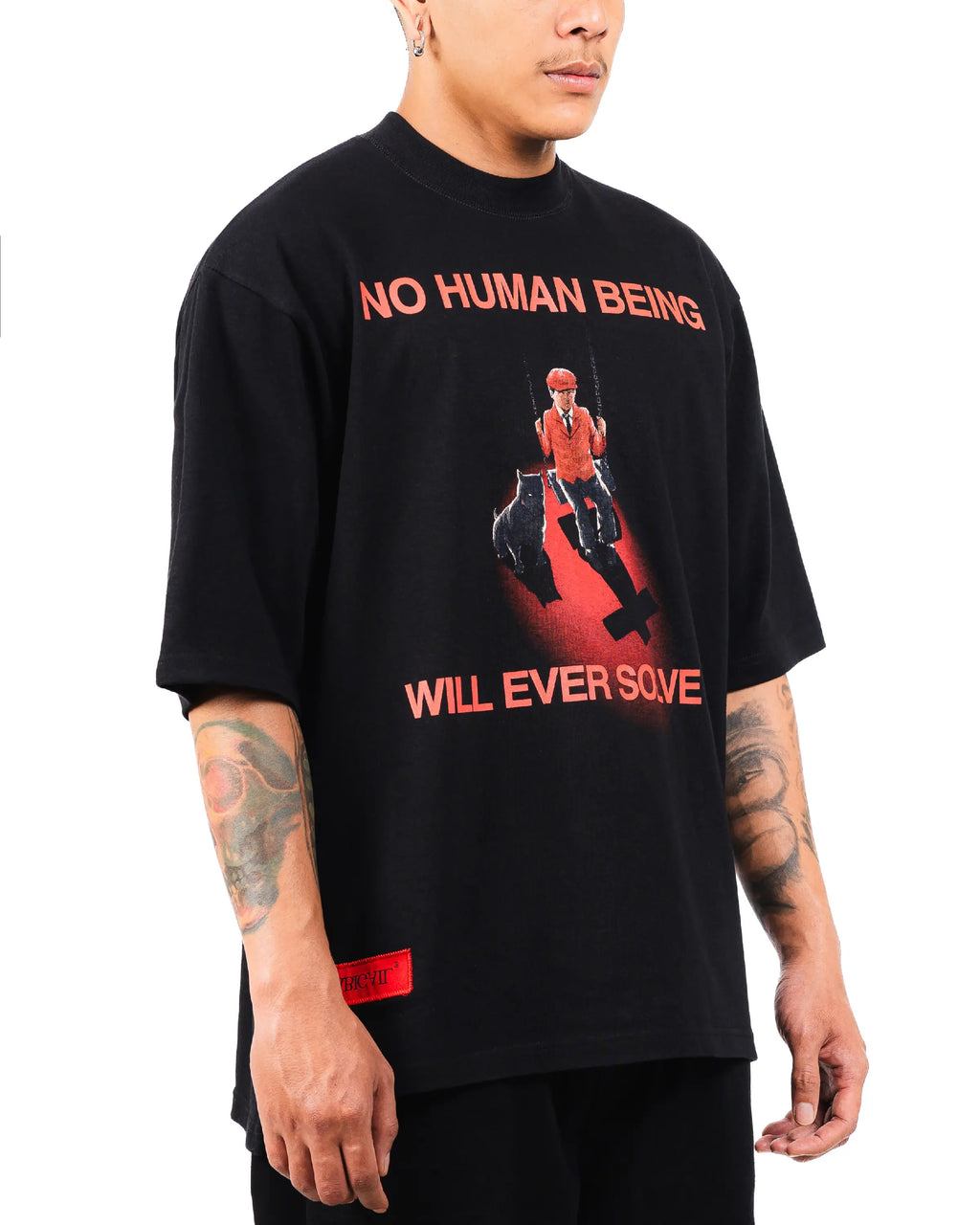 DAMIEN - Oversized Shortsleeve T-Shirt