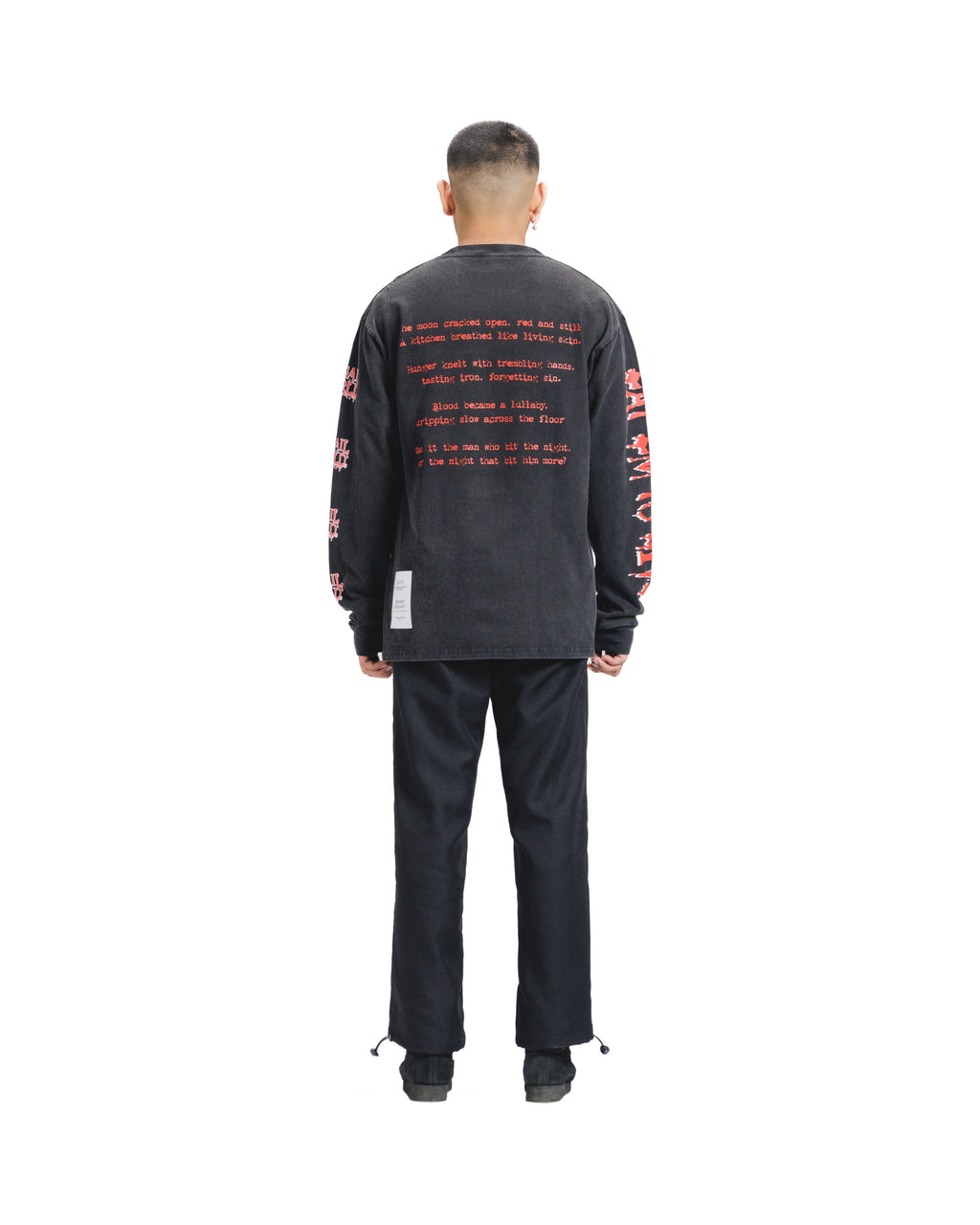 DINE LS - Oversized Longsleeve T-Shirt