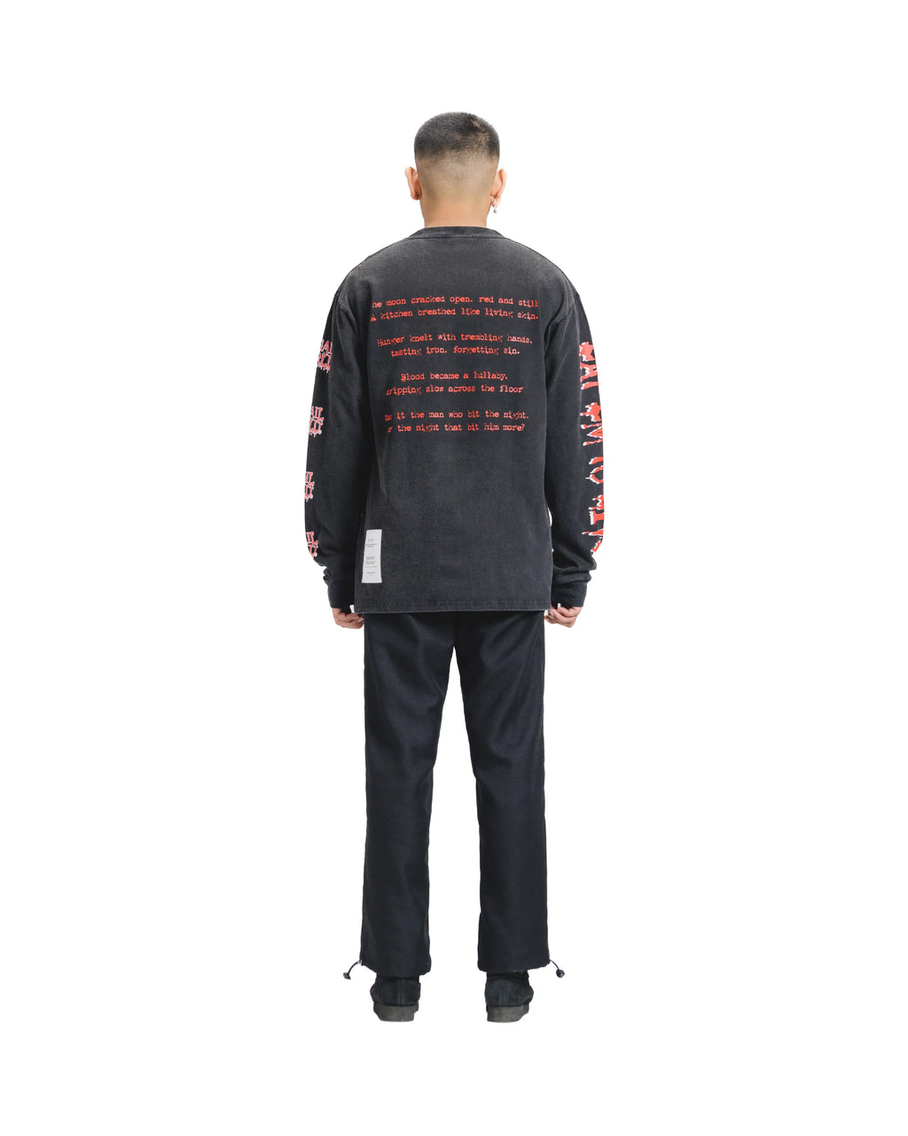 DINE LS - Oversized Longsleeve T-Shirt