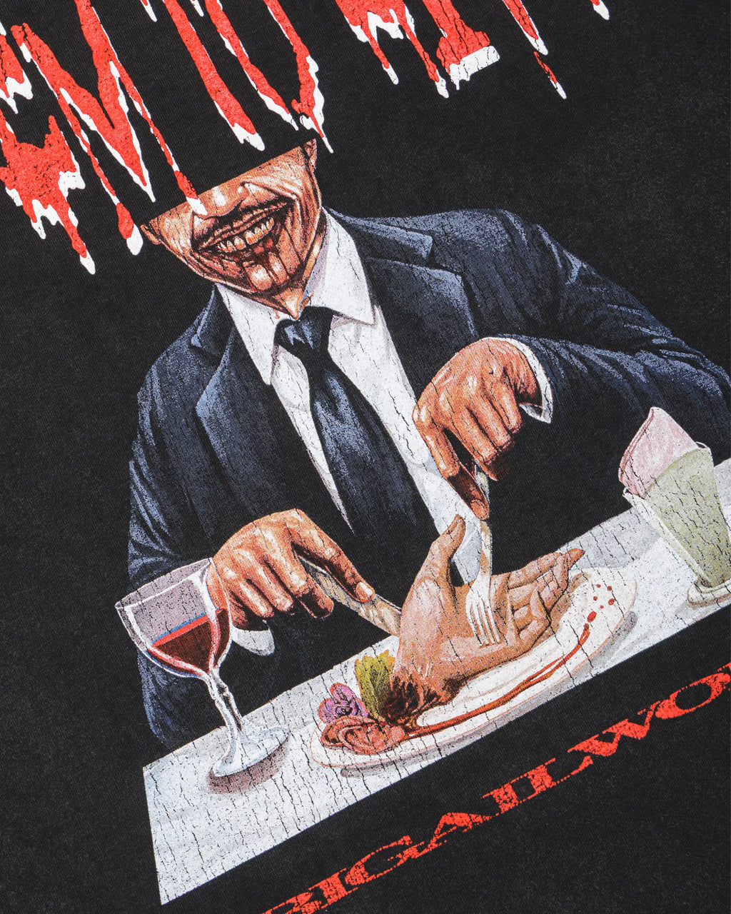 DINE LS - Oversized Longsleeve T-Shirt