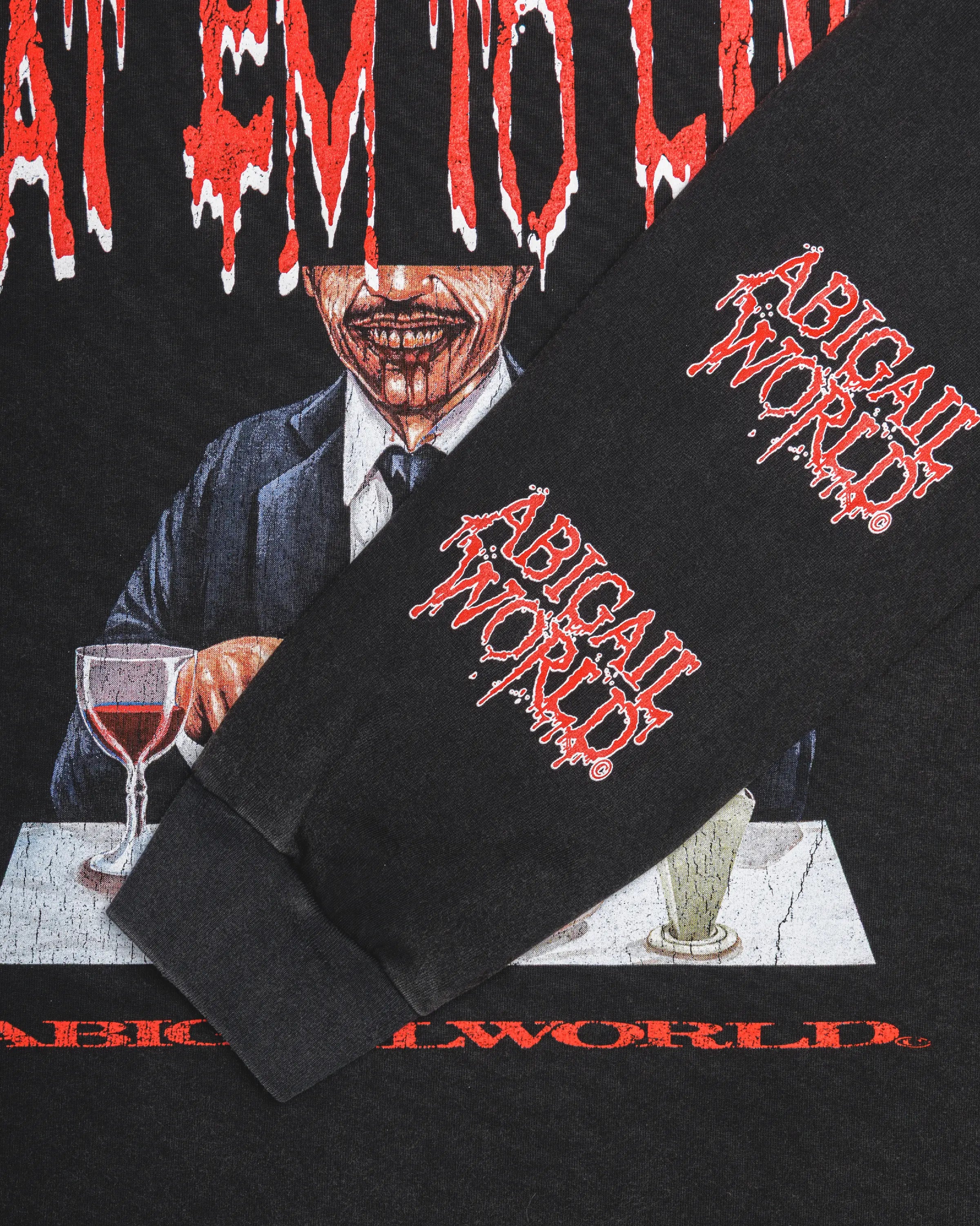 DINE LS - Oversized Longsleeve T-Shirt