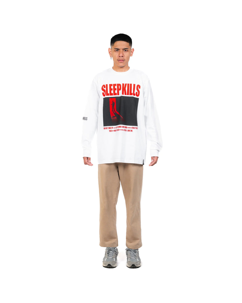 FREDDY WHITE - Longsleeve T-Shirt