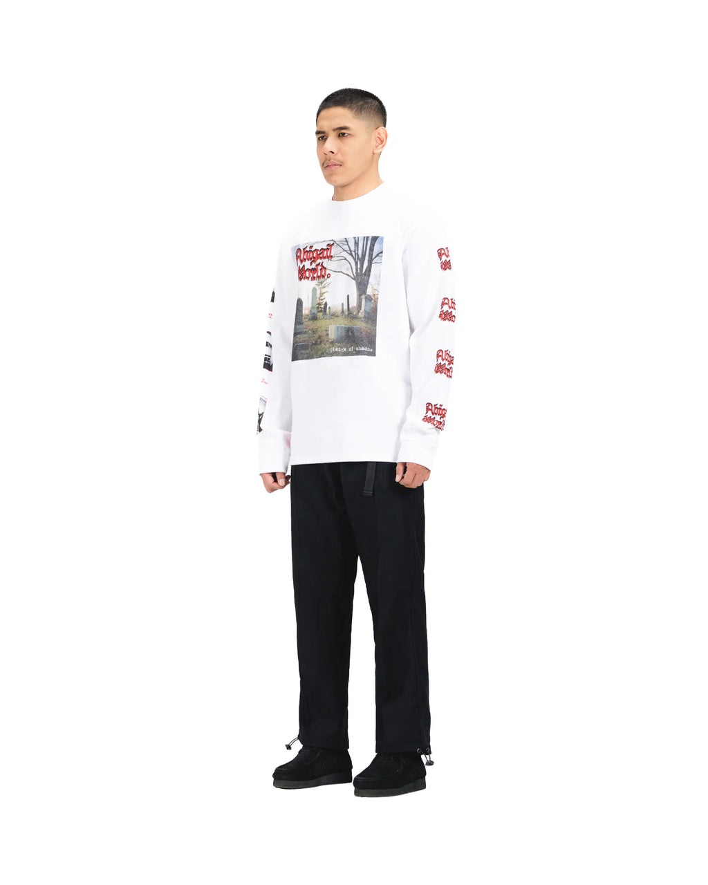 GRAVE LS - Oversized Longsleeve T-Shirt
