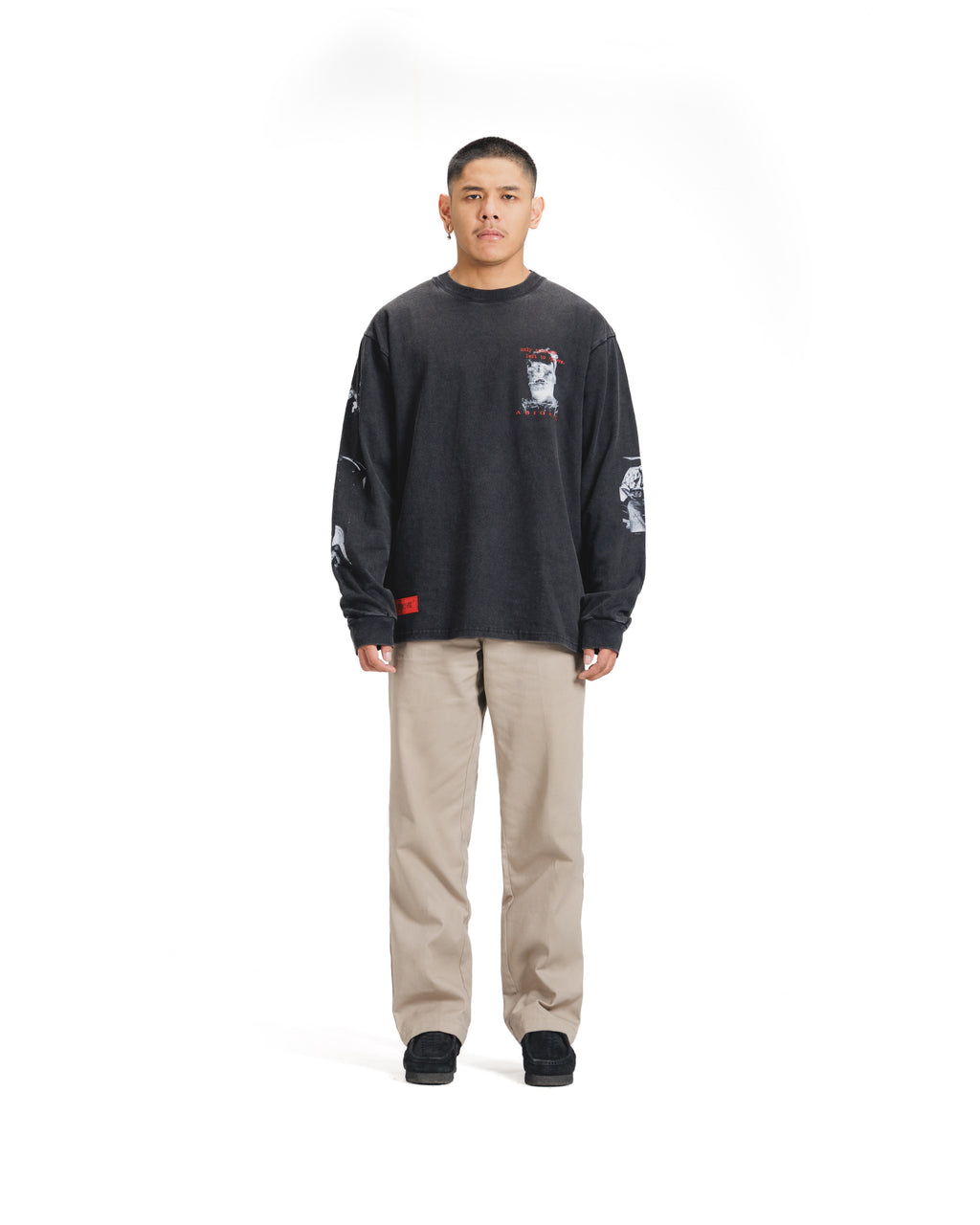 GRIEF LS - Oversized Longsleeve T-Shirt