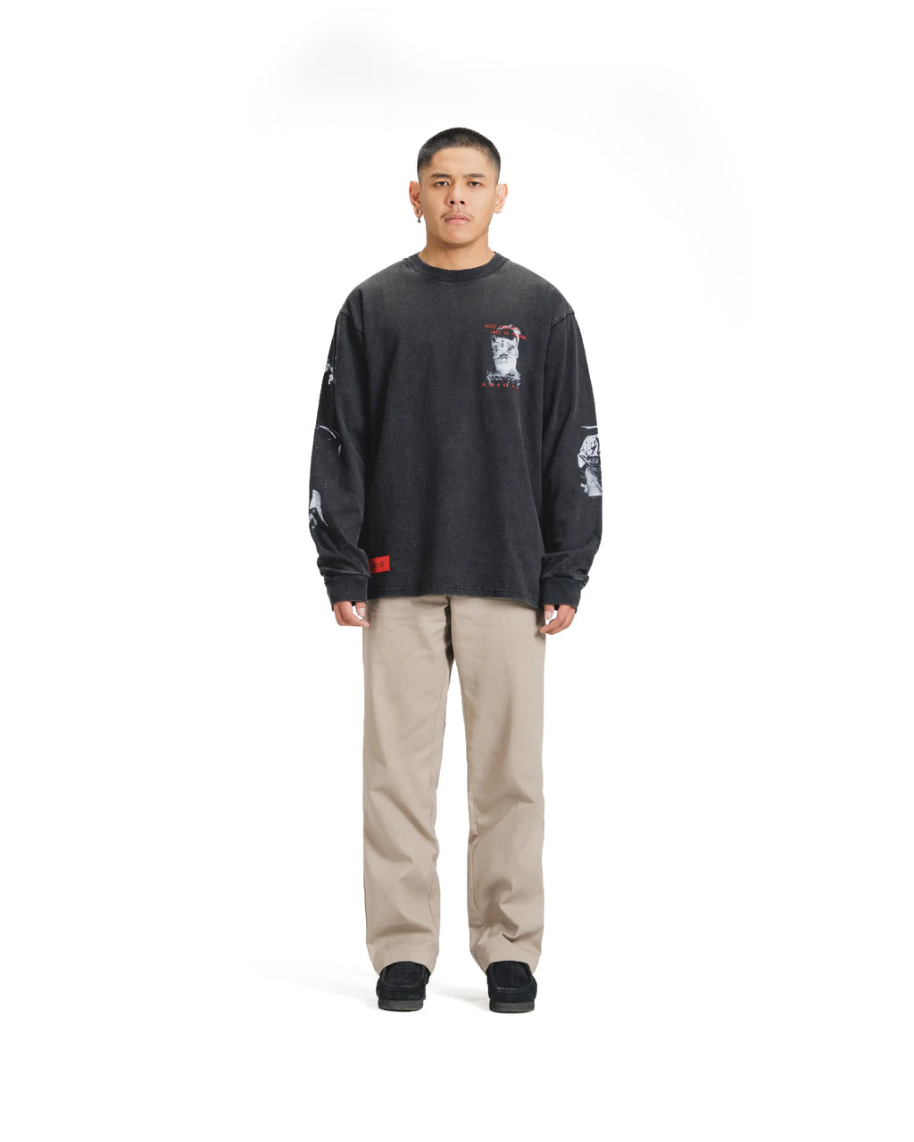 GRIEF LS - Oversized Longsleeve T-Shirt