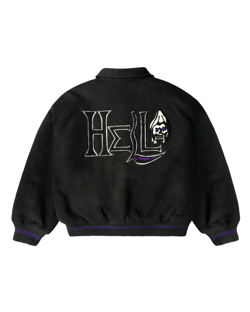 ABIGAIL X VICIOUS PAIN - HEAVEN HELL Varsity Jacket
