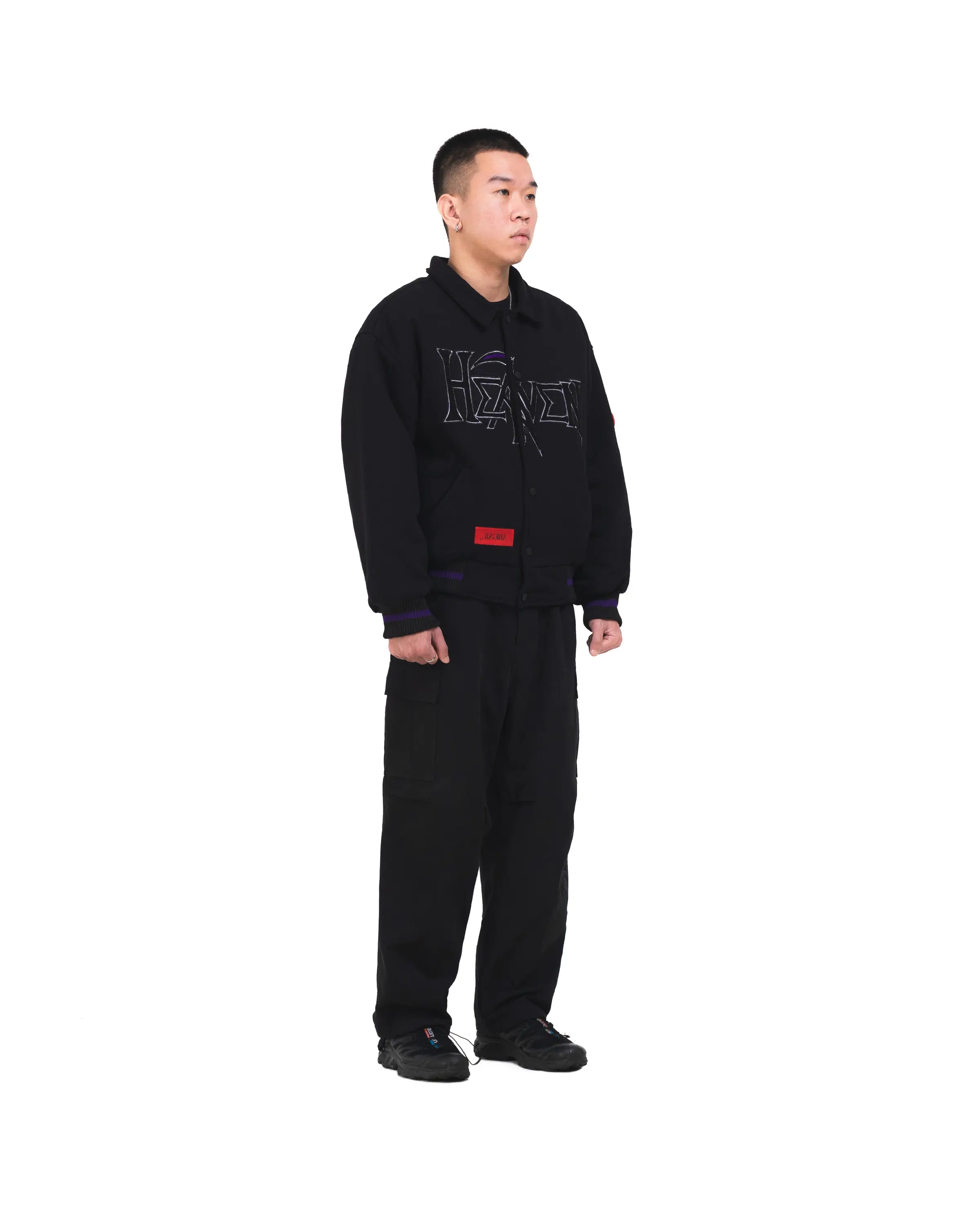 ABIGAIL X VICIOUS PAIN - HEAVEN HELL Varsity Jacket