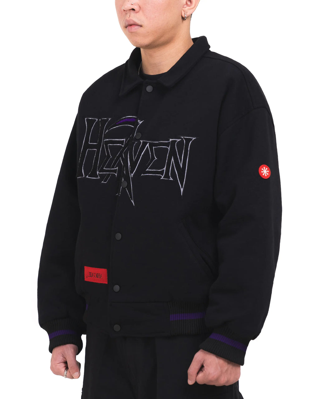 ABIGAIL X VICIOUS PAIN - HEAVEN HELL Varsity Jacket