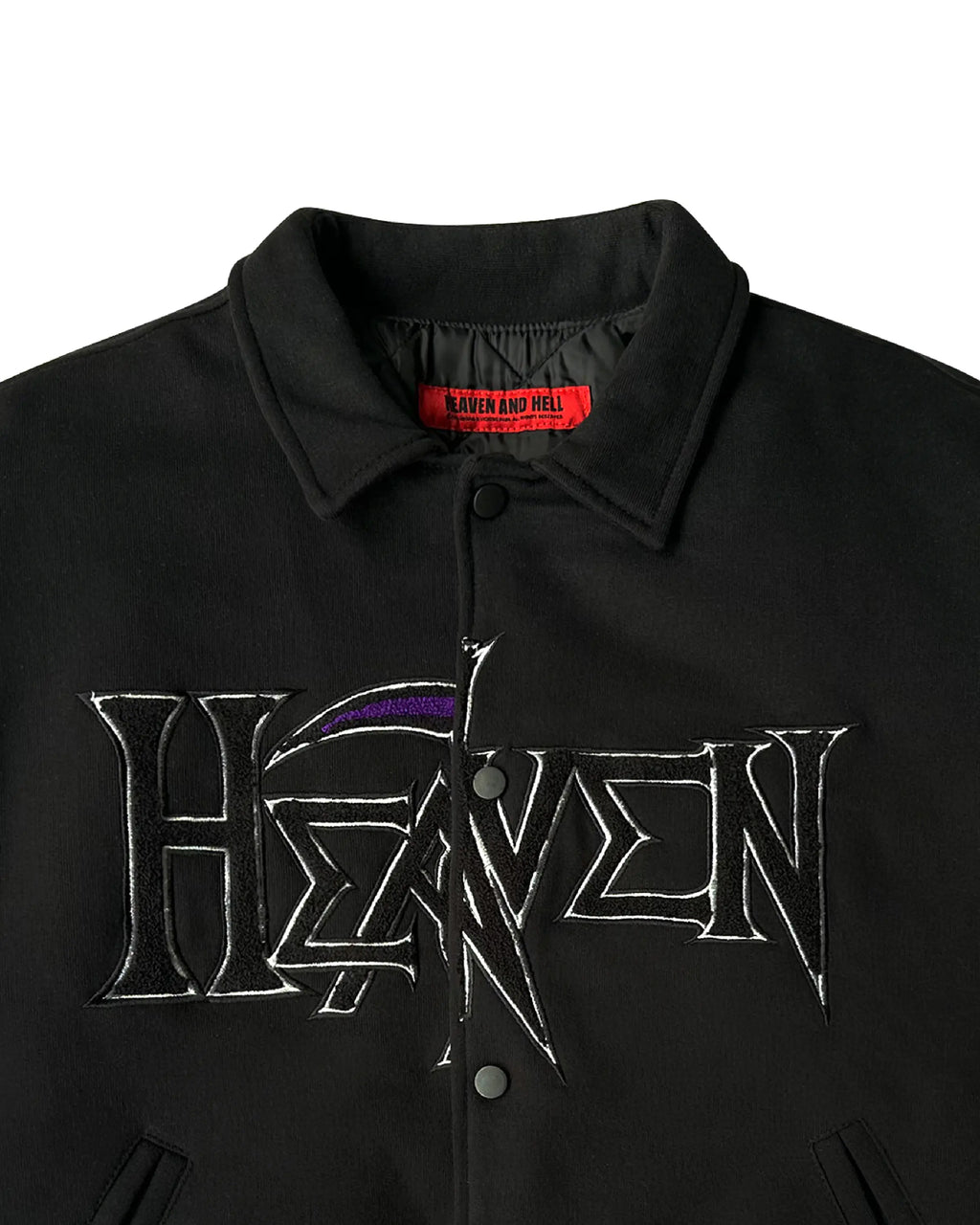 ABIGAIL X VICIOUS PAIN - HEAVEN HELL Varsity Jacket
