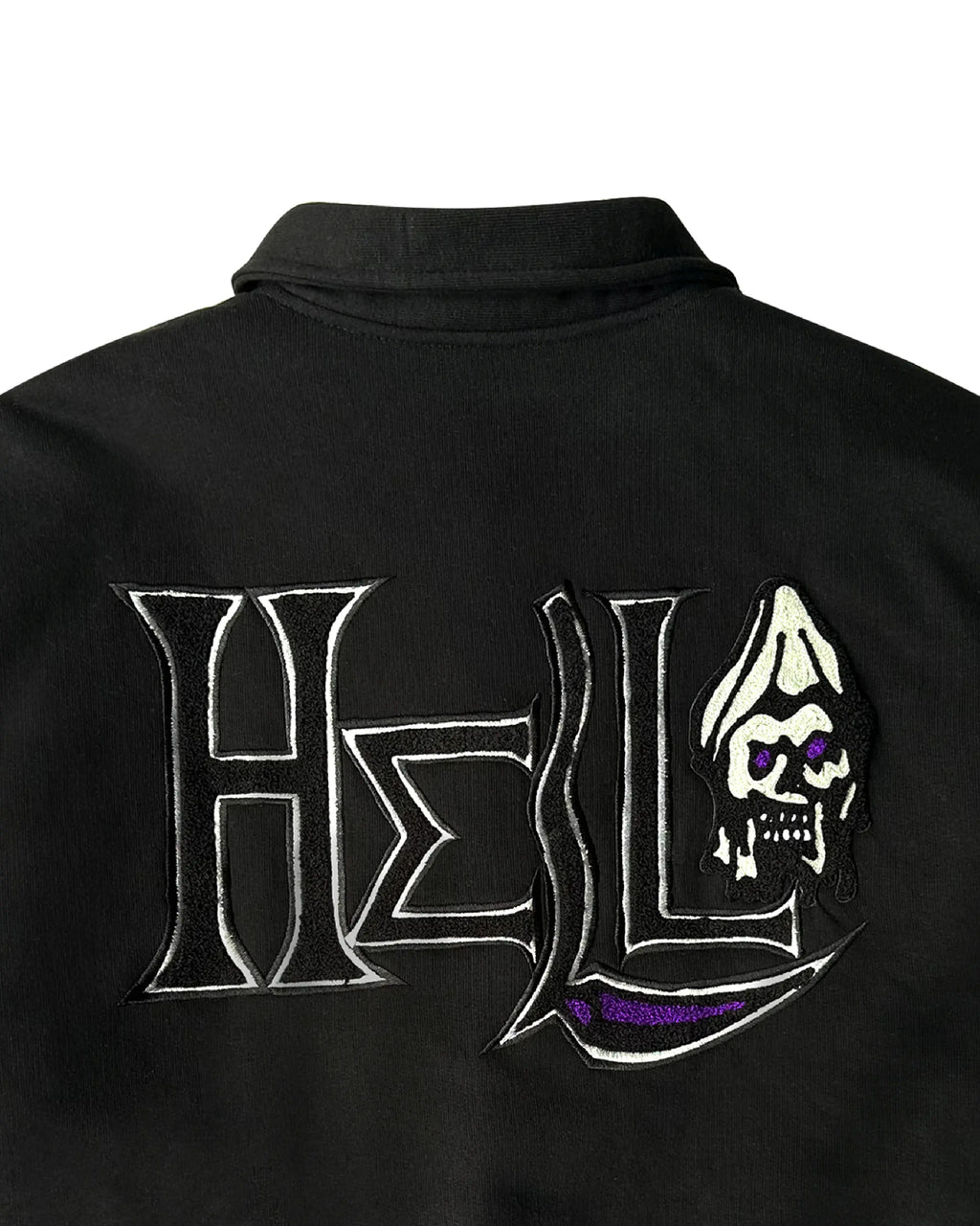 ABIGAIL X VICIOUS PAIN - HEAVEN HELL Varsity Jacket