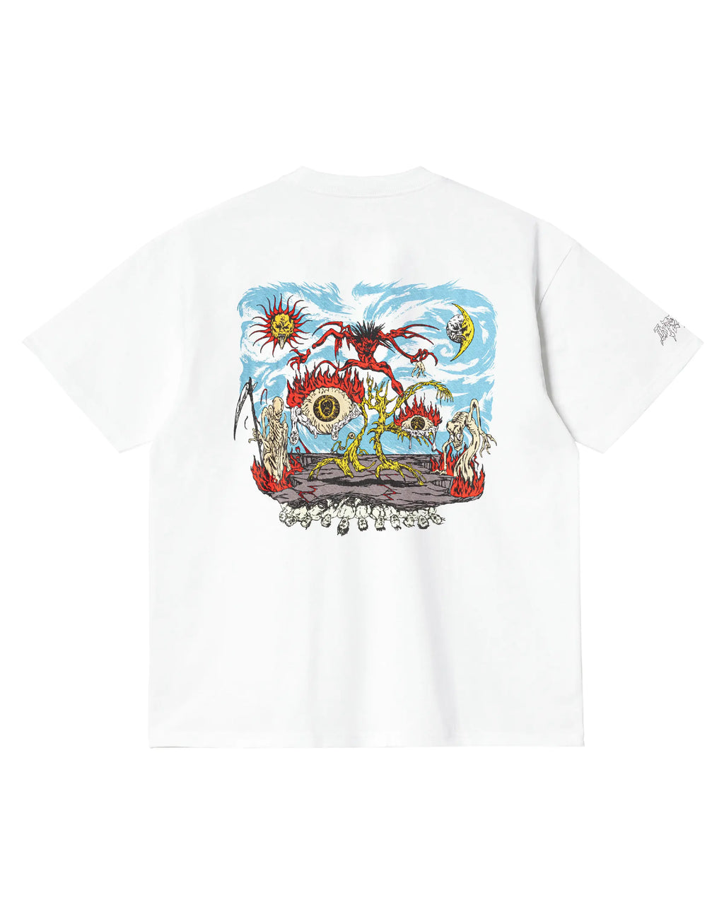 ABIGAIL X VICIOUS PAIN - INFERNO W Oversized Shortsleeve T-Shirt