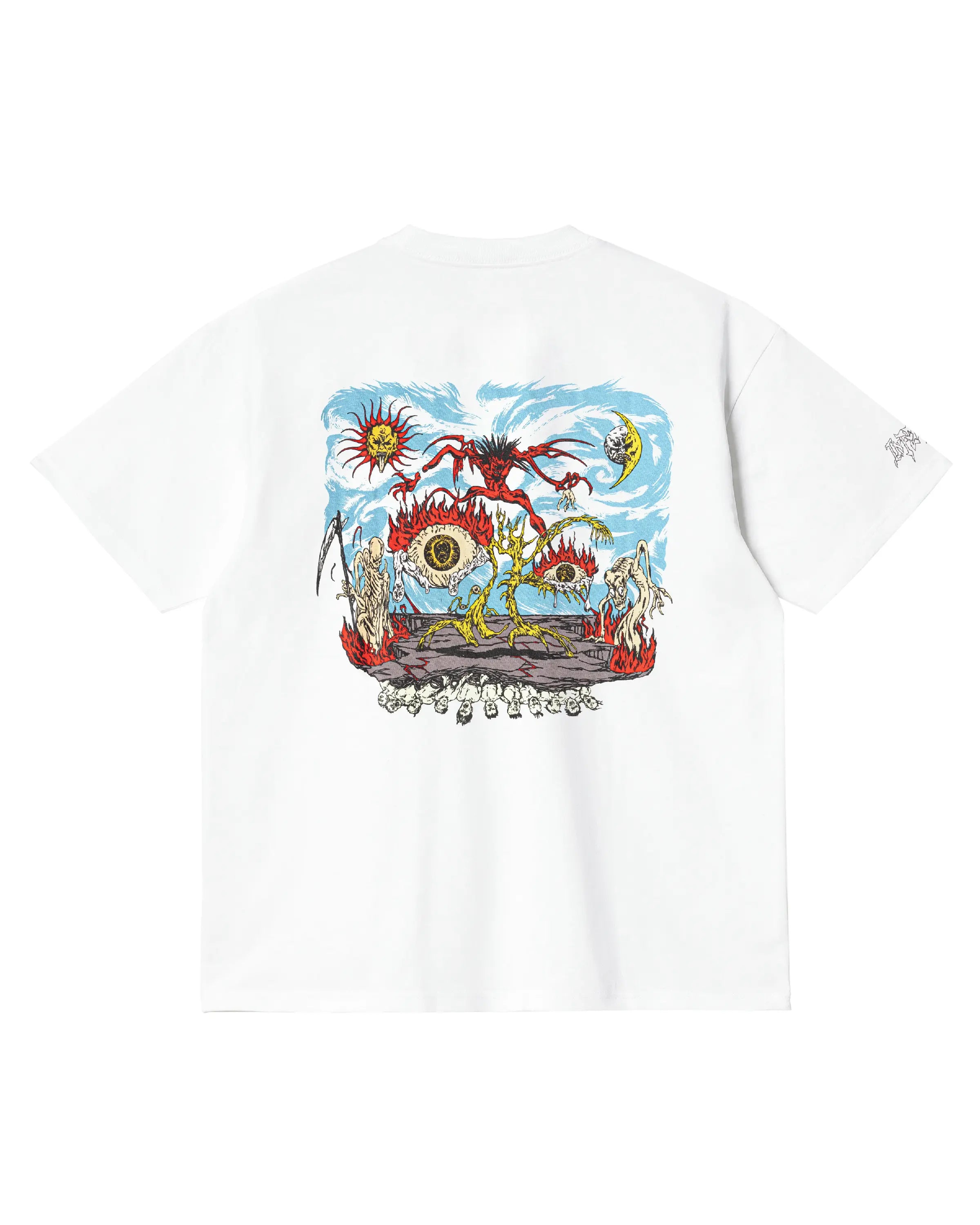 ABIGAIL X VICIOUS PAIN - INFERNO W Oversized Shortsleeve T-Shirt