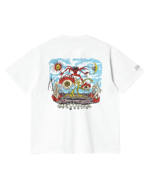 ABIGAIL X VICIOUS PAIN - INFERNO W Oversized Shortsleeve T-Shirt