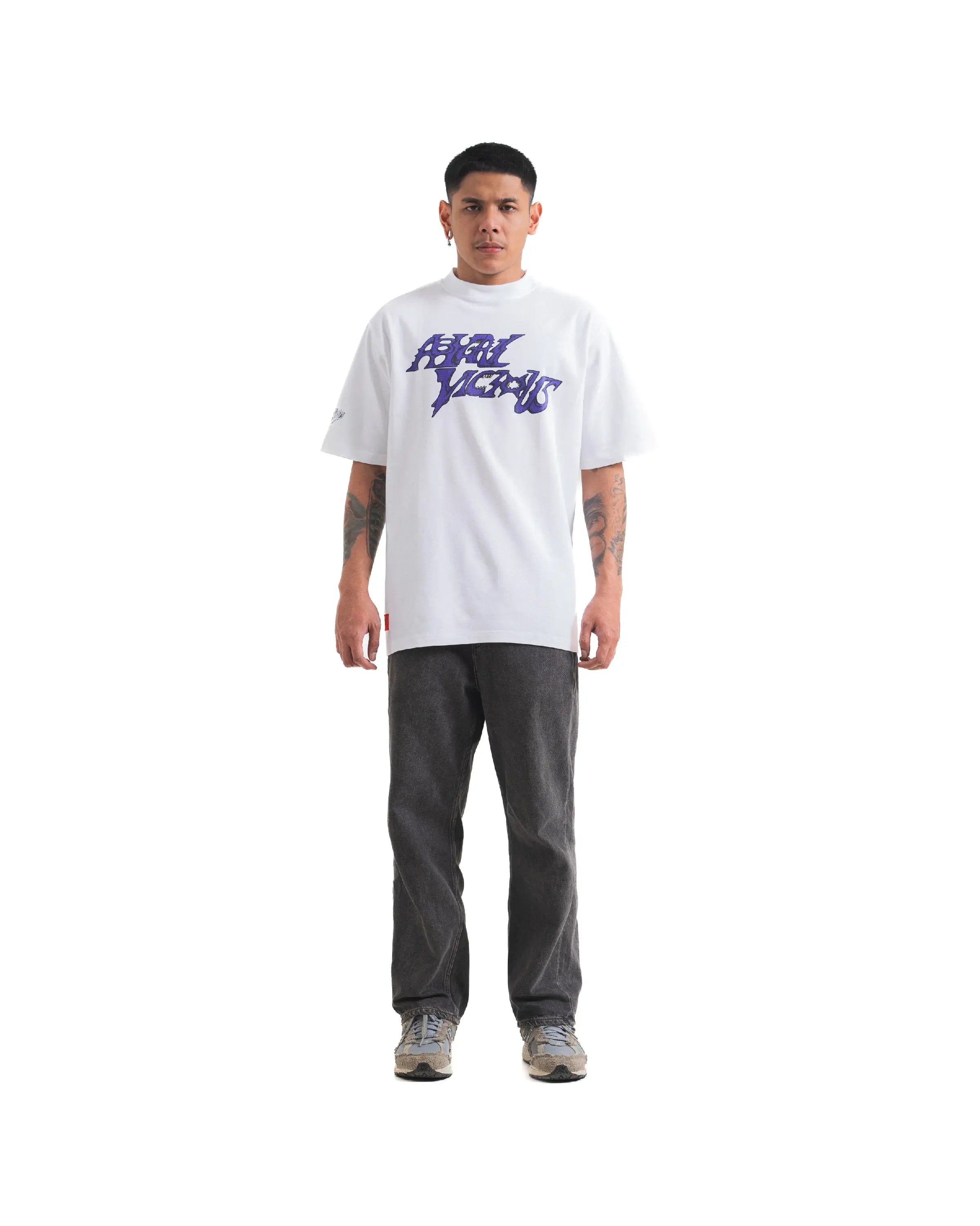 ABIGAIL X VICIOUS PAIN - INFERNO W Oversized Shortsleeve T-Shirt