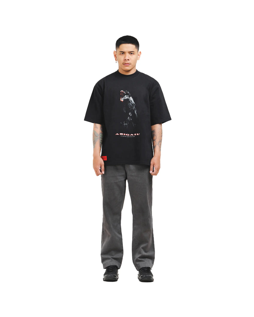 JILL BLACK - Oversized Shortsleeve T-Shirt