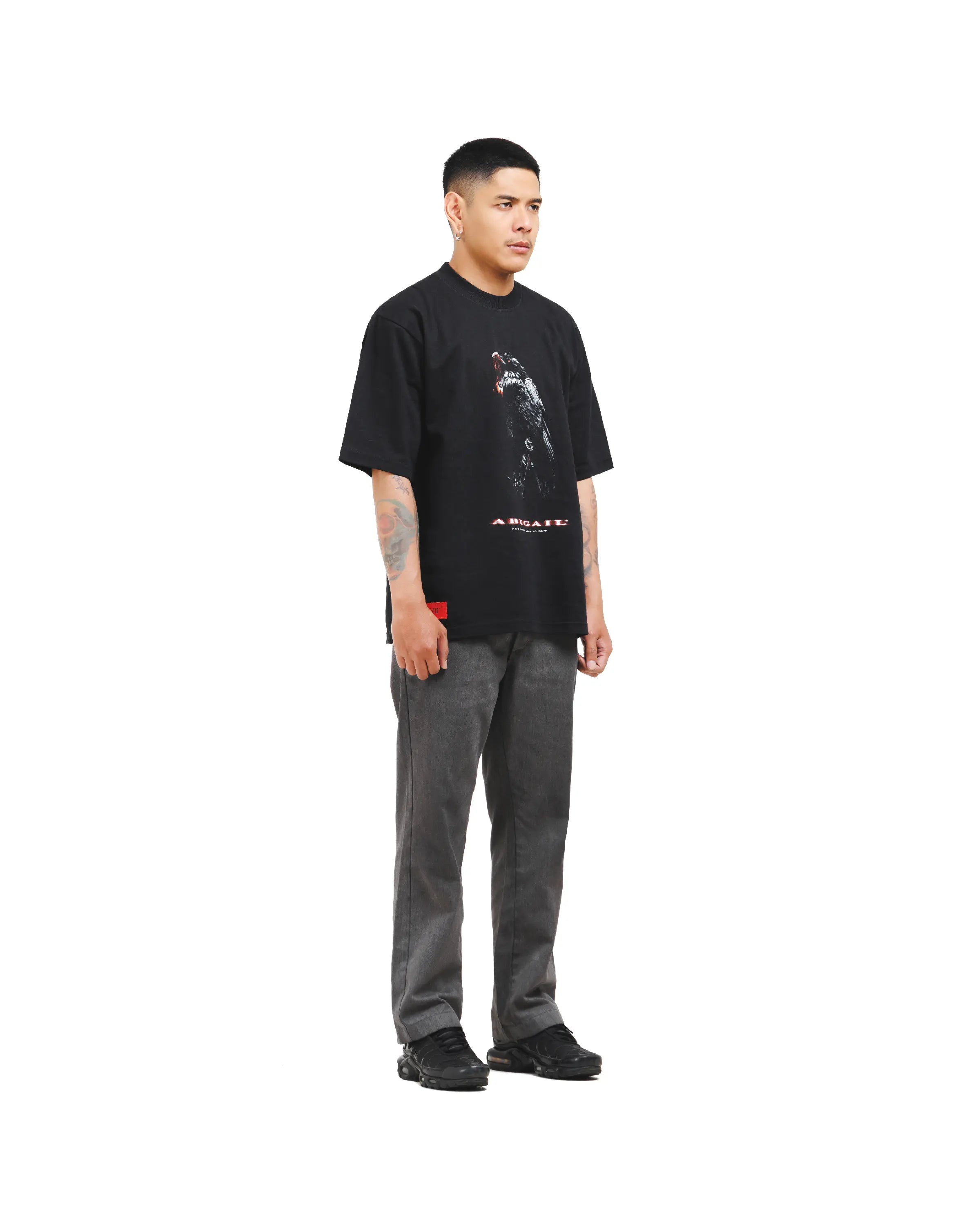 JILL BLACK - Oversized Shortsleeve T-Shirt