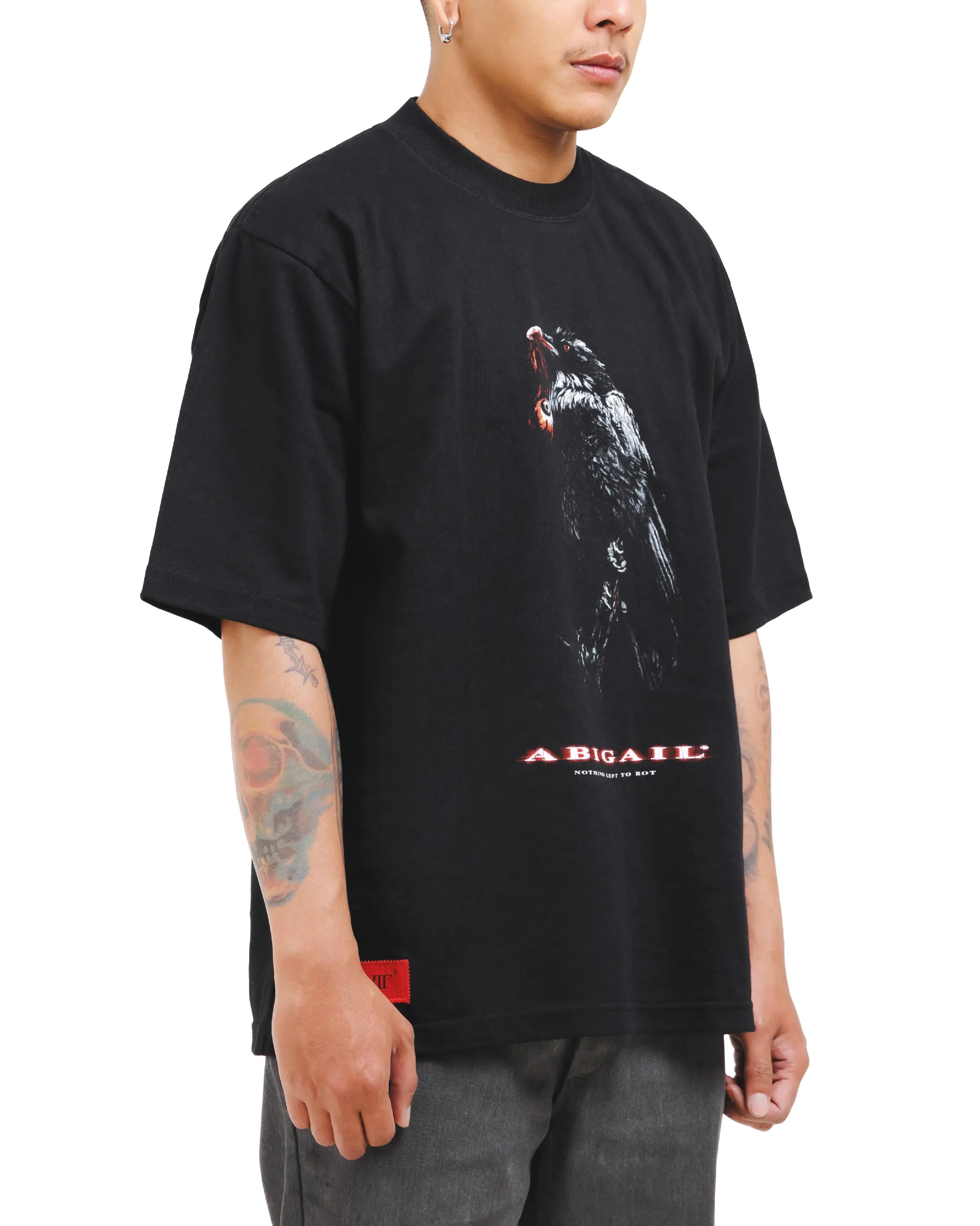 JILL BLACK - Oversized Shortsleeve T-Shirt
