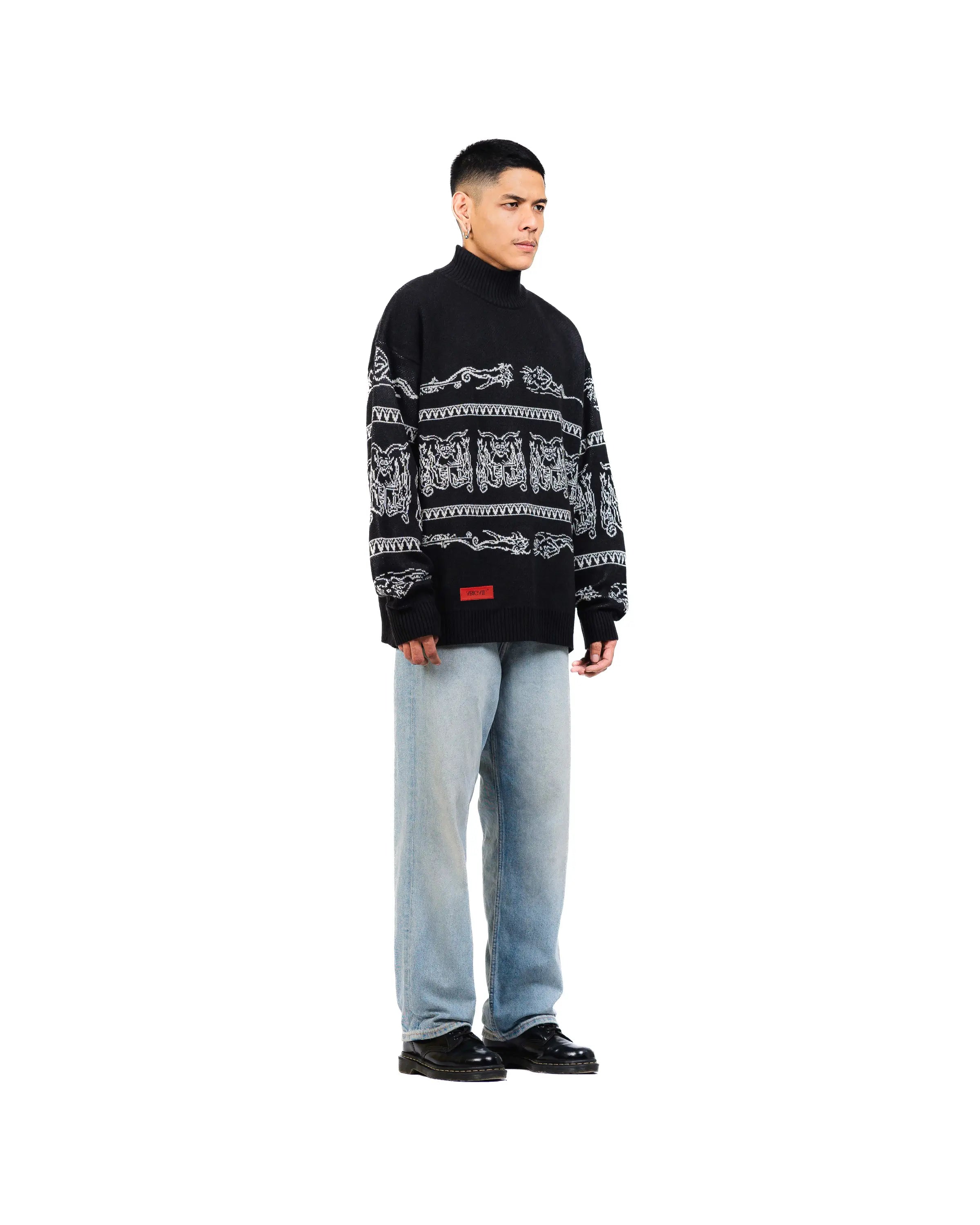 MORVAS - Knit Turtleneck Sweater