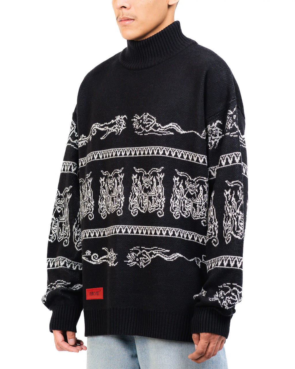MORVAS - Knit Turtleneck Sweater