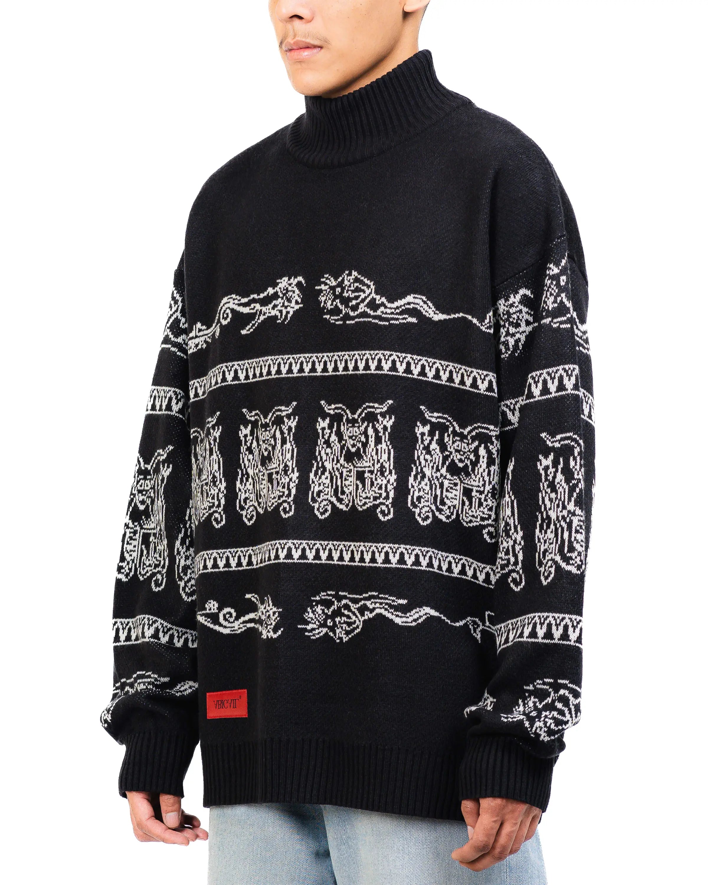 MORVAS - Knit Turtleneck Sweater