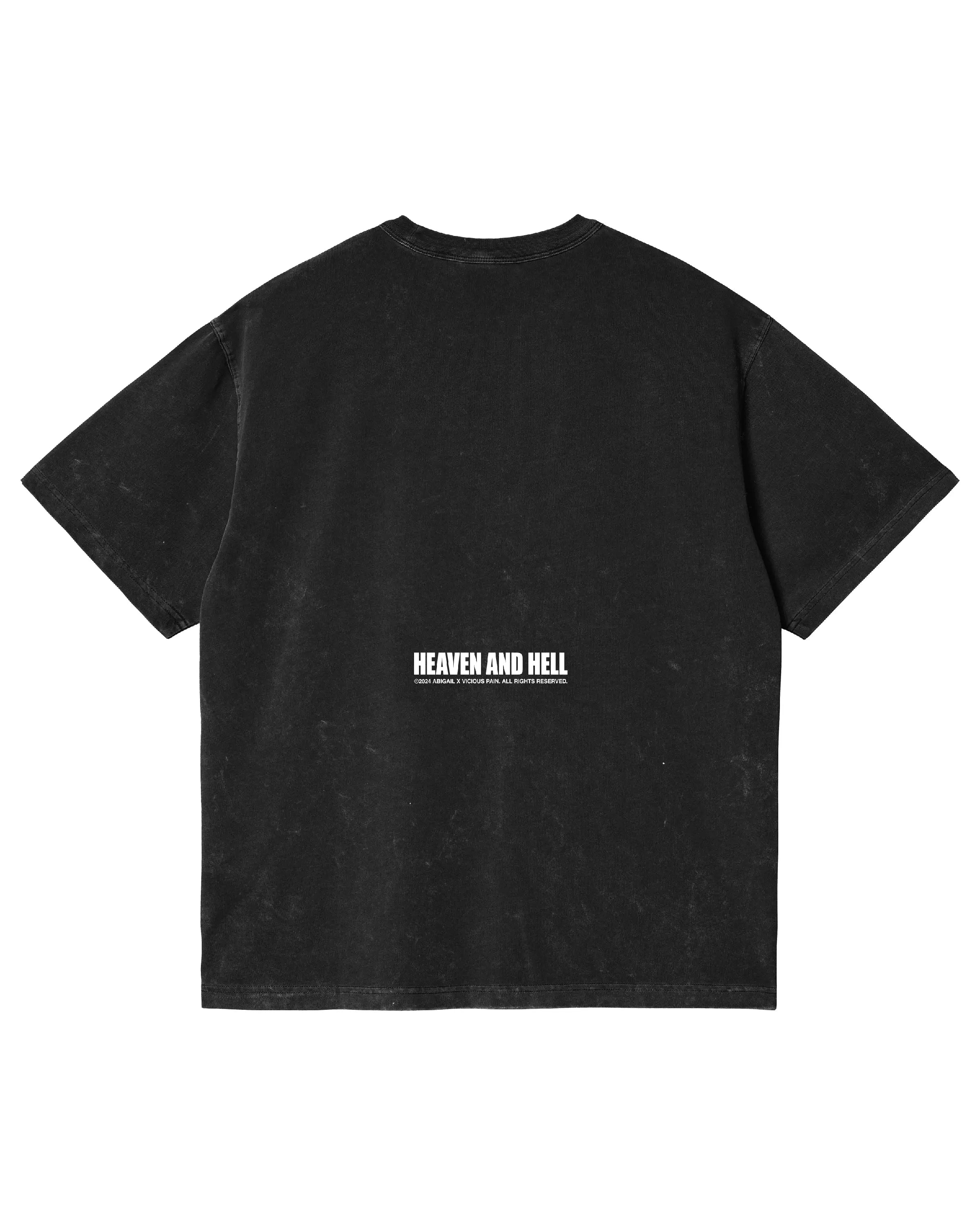 ABIGAIL X VICIOUS PAIN - PARADISO Oversized Shortsleeve T-Shirt