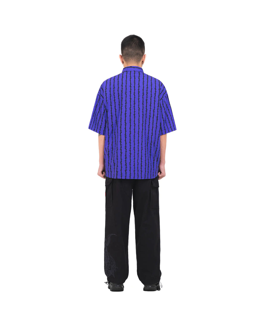 ABIGAIL X VICIOUS PAIN - PURPLE WIRE Printed Shirt