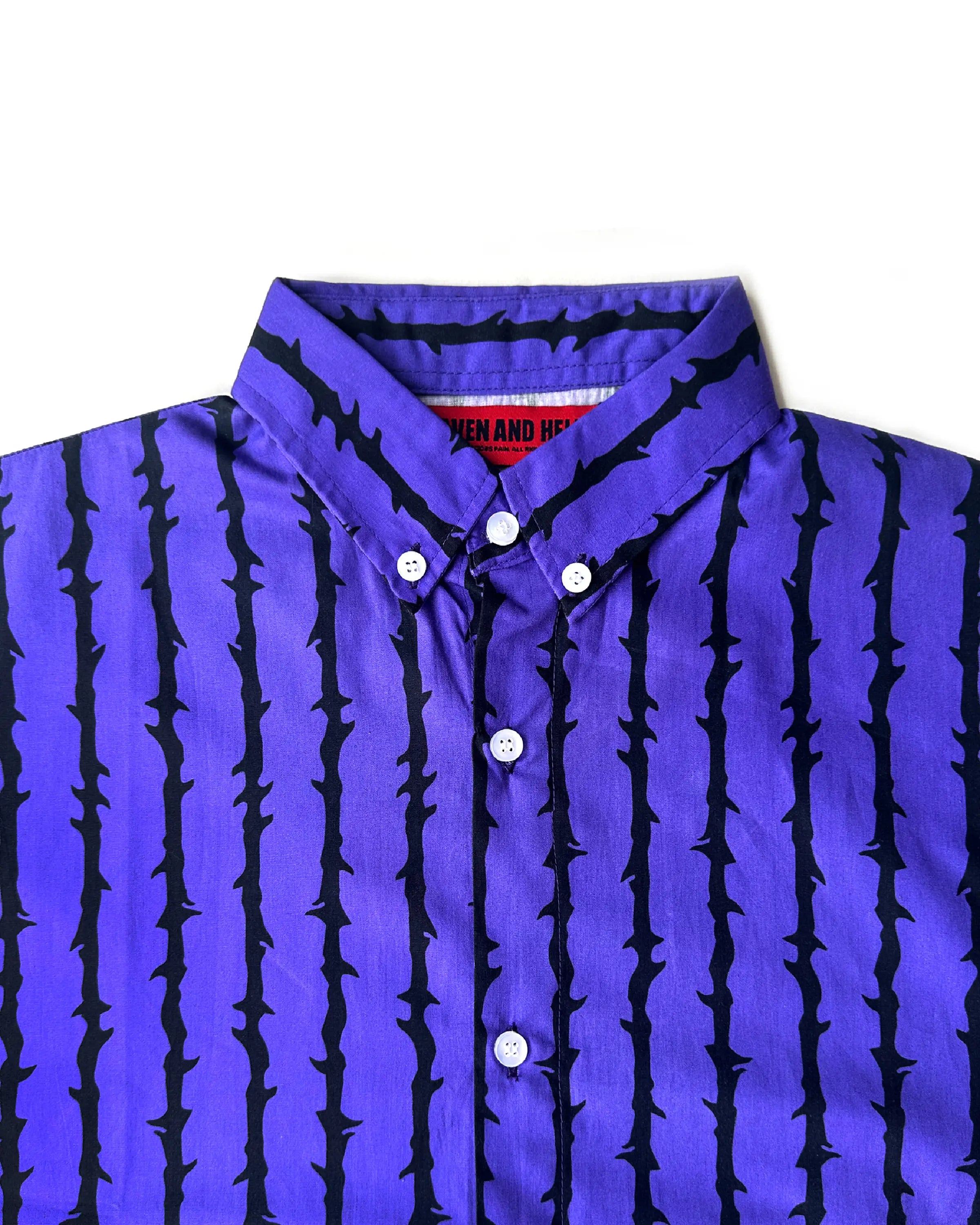 ABIGAIL X VICIOUS PAIN - PURPLE WIRE Printed Shirt