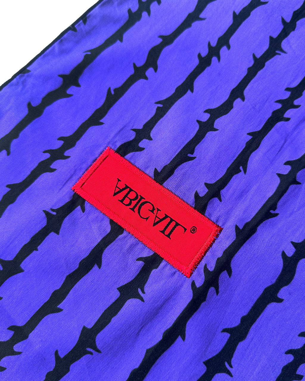 ABIGAIL X VICIOUS PAIN - PURPLE WIRE Printed Shirt