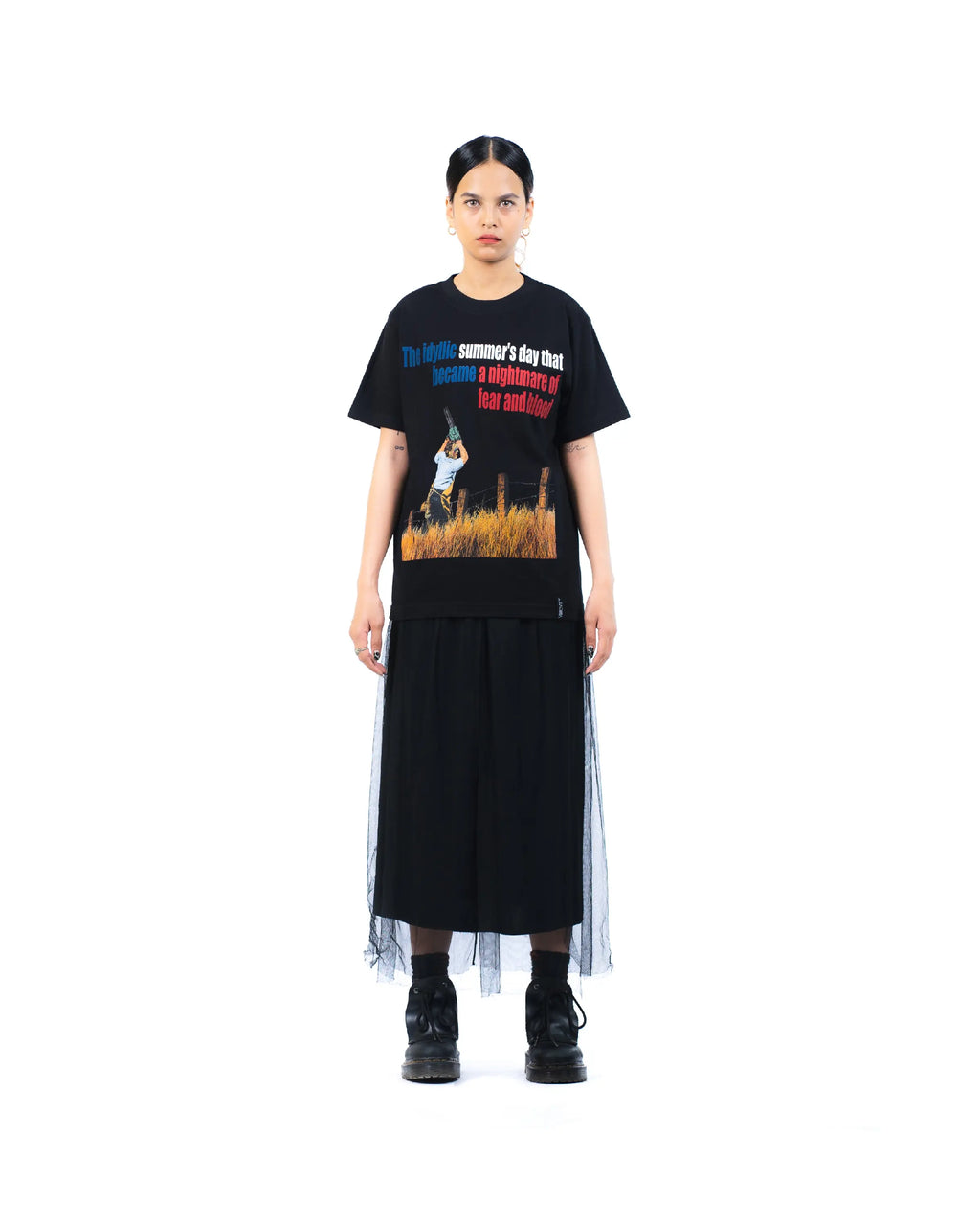 SAWYER BLACK - Shortsleeve T-Shirt