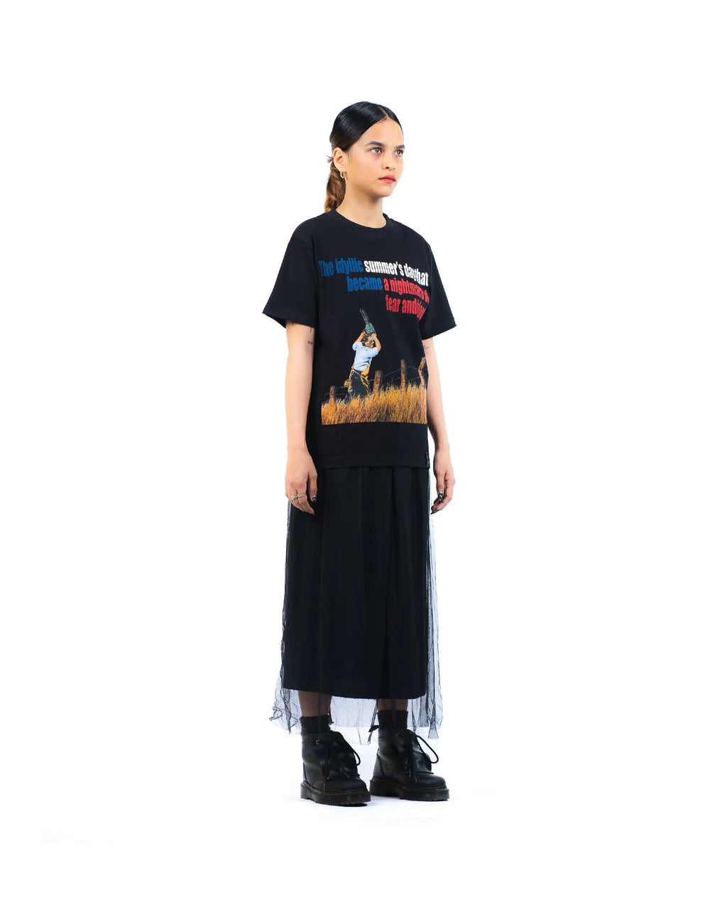 SAWYER BLACK - Shortsleeve T-Shirt