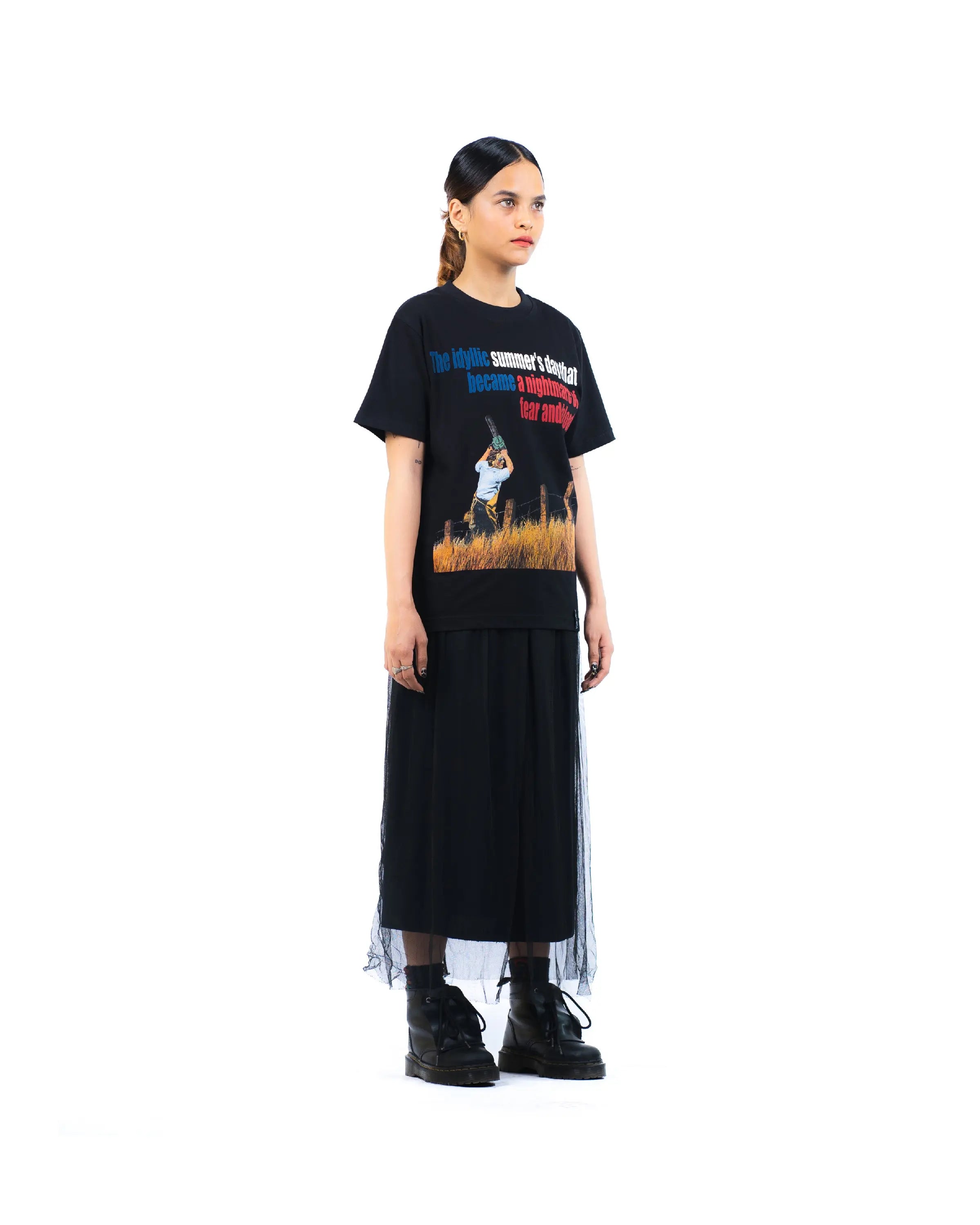 SAWYER BLACK - Shortsleeve T-Shirt